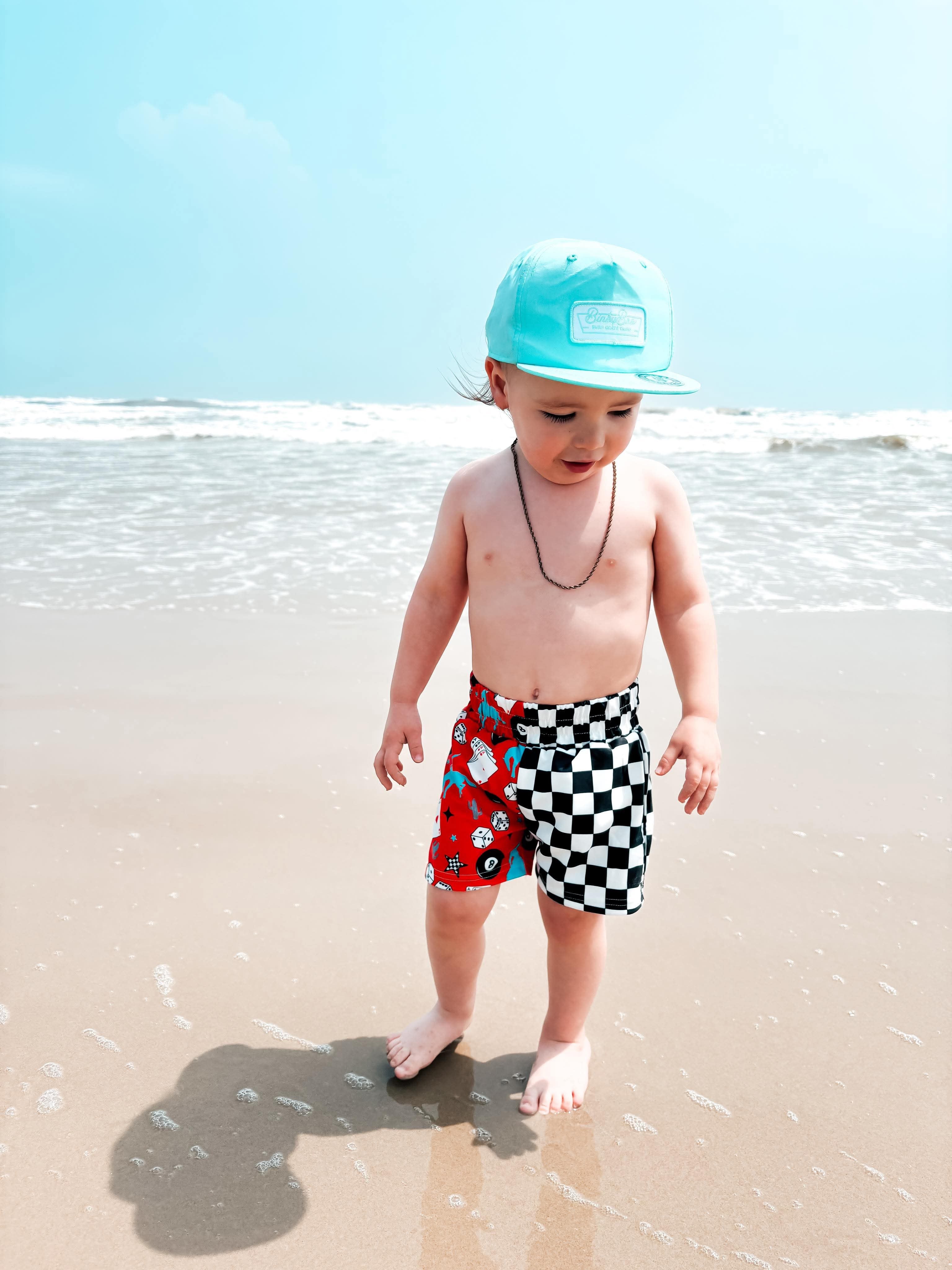 Luck Of The Draw Swim Trunks