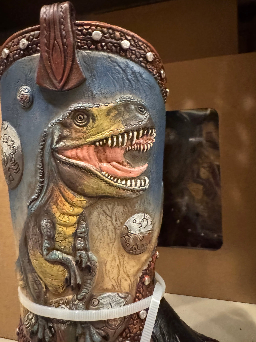 RA6179 Dinosaur Boot Vase