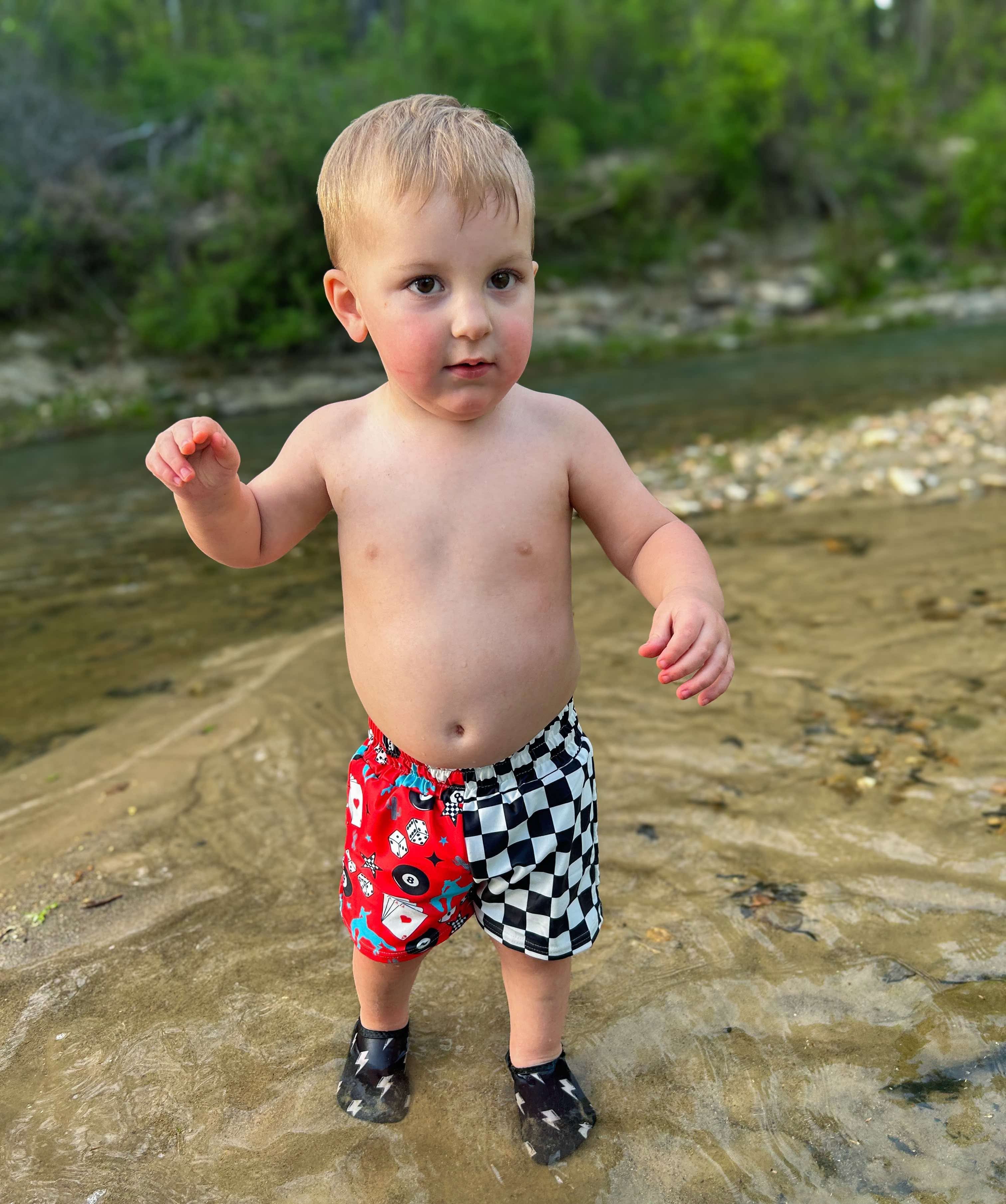 Luck Of The Draw Swim Trunks