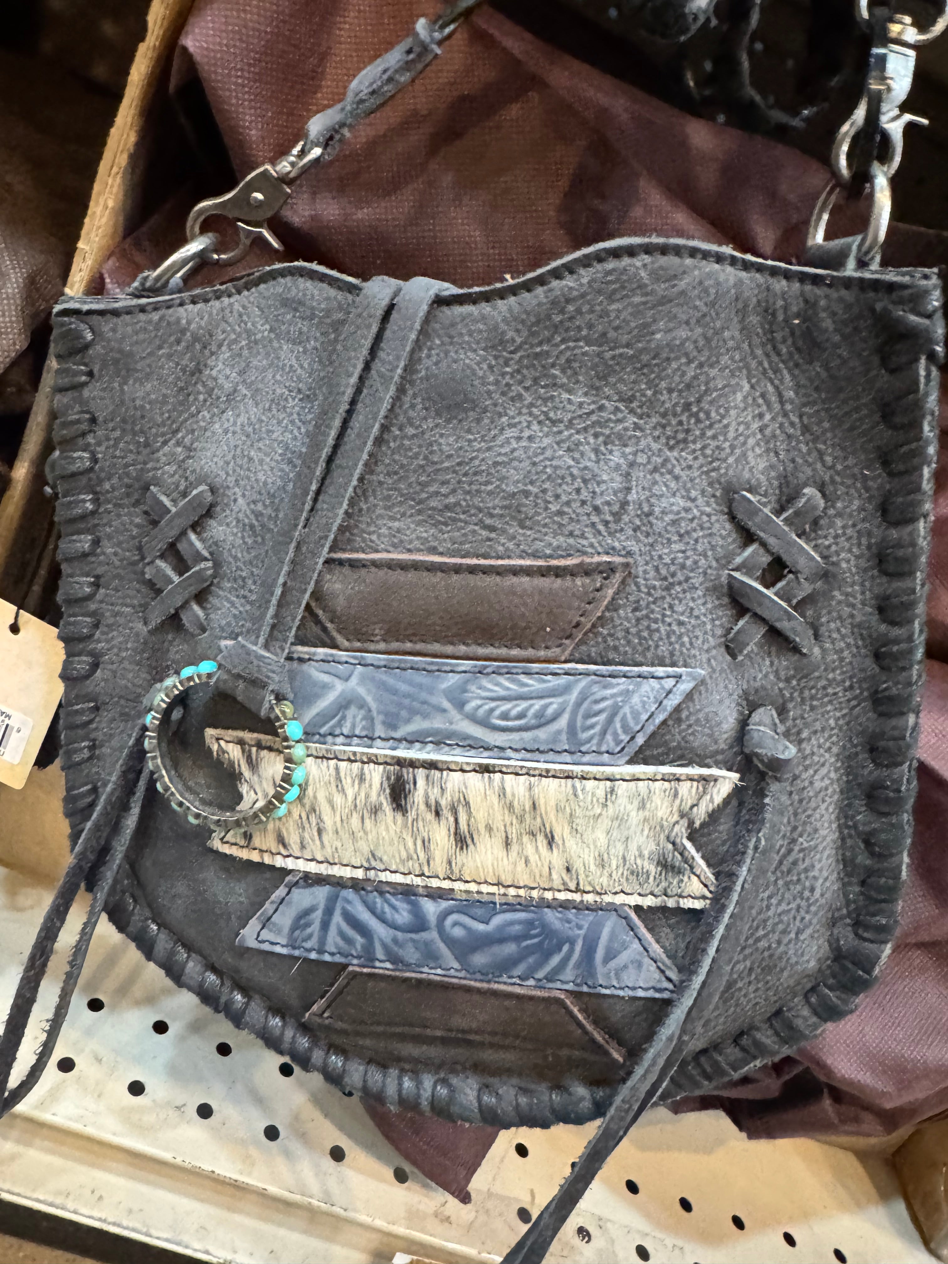 Aztec Ziglag Leather Purse