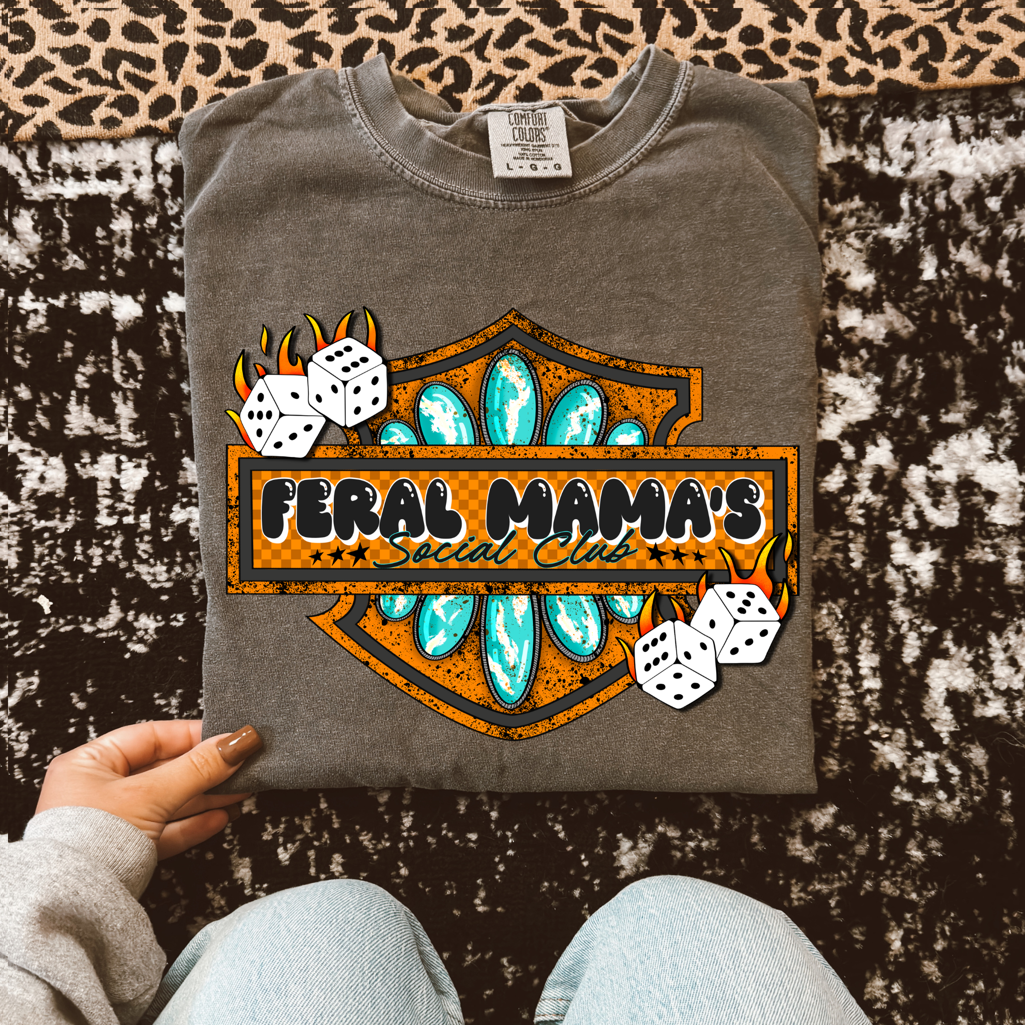 Feral Moms Social Club Tee