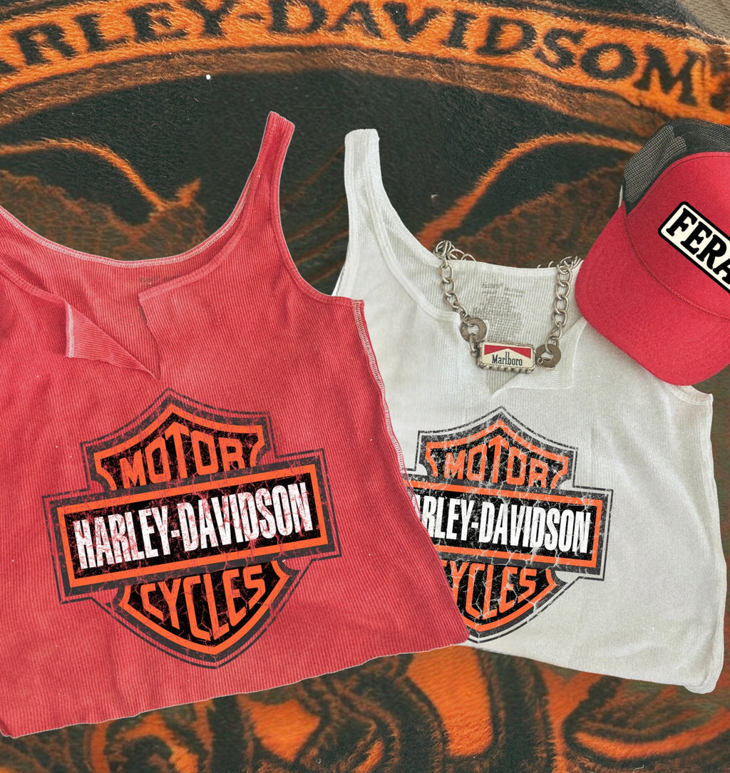 Distressed HD Vintage Inspired Tank