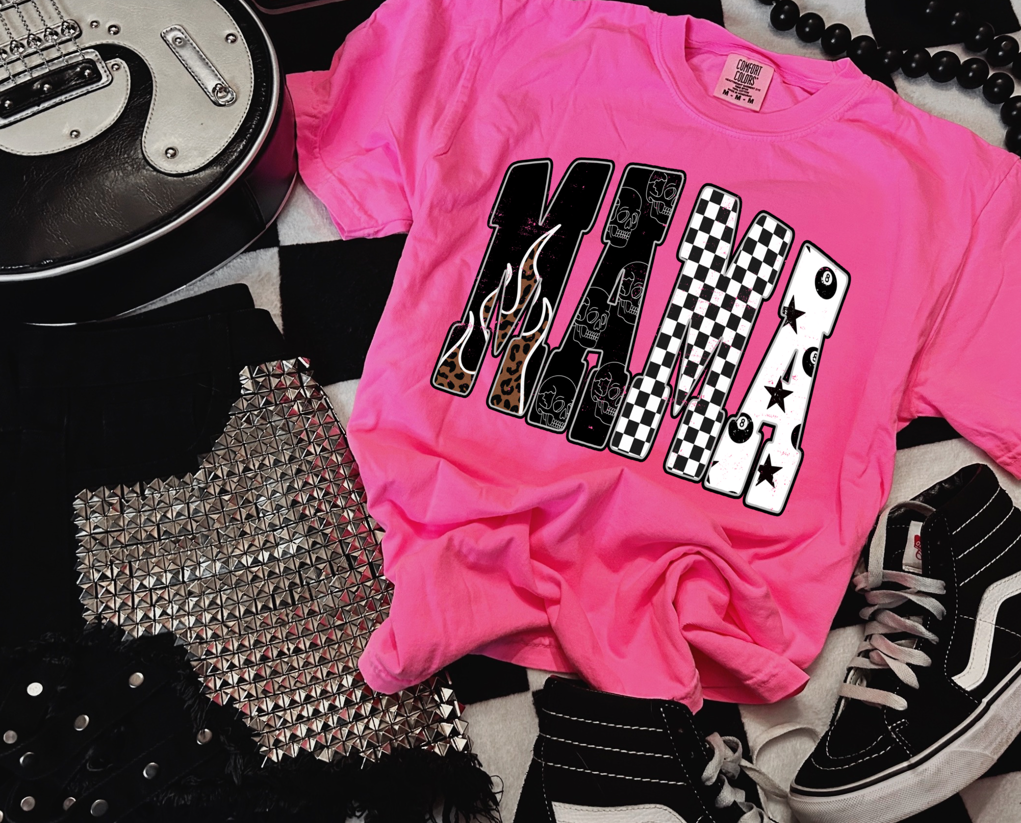 Edgy Mama  tee