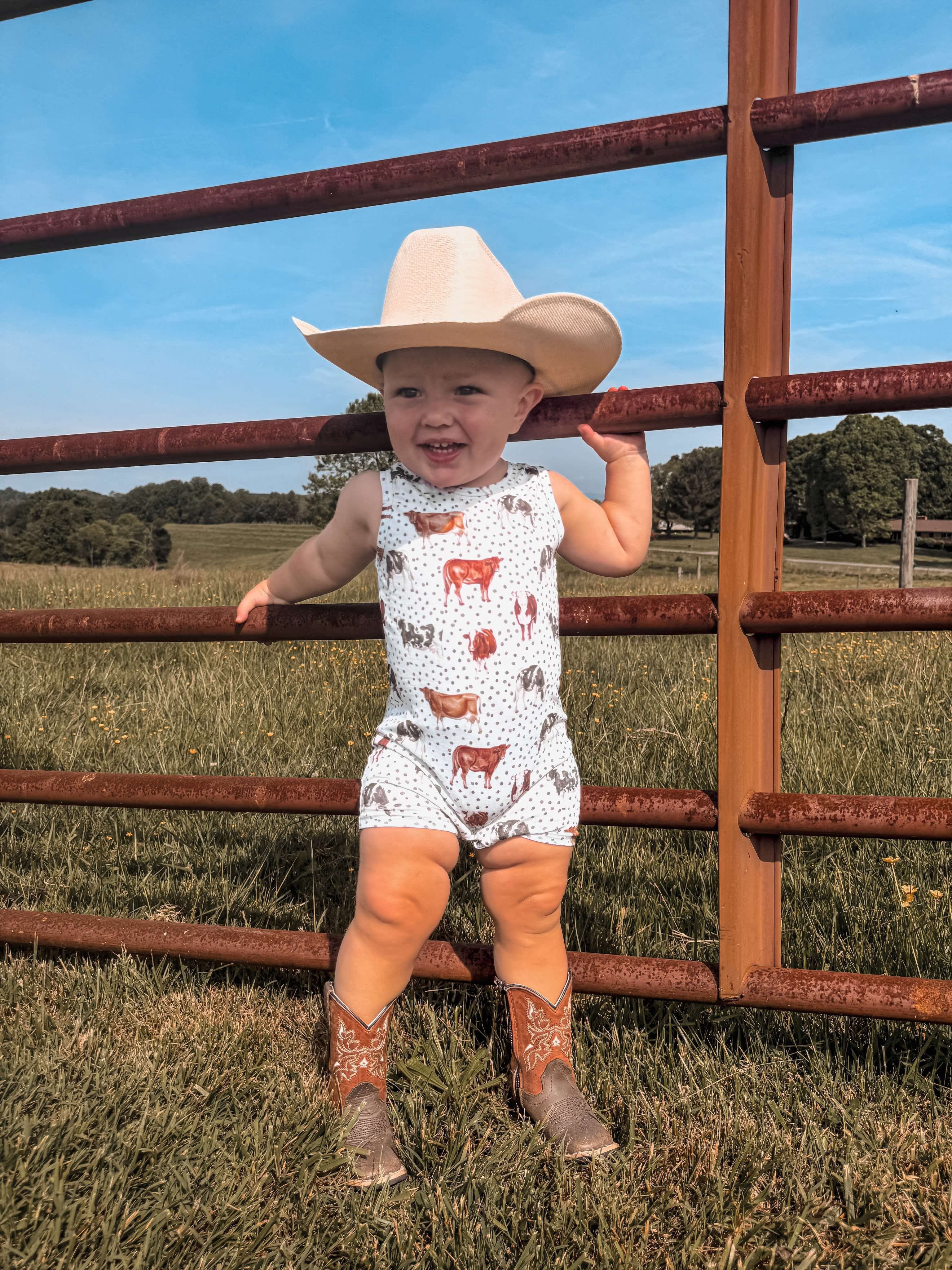 Heifer Tank Top Romper
