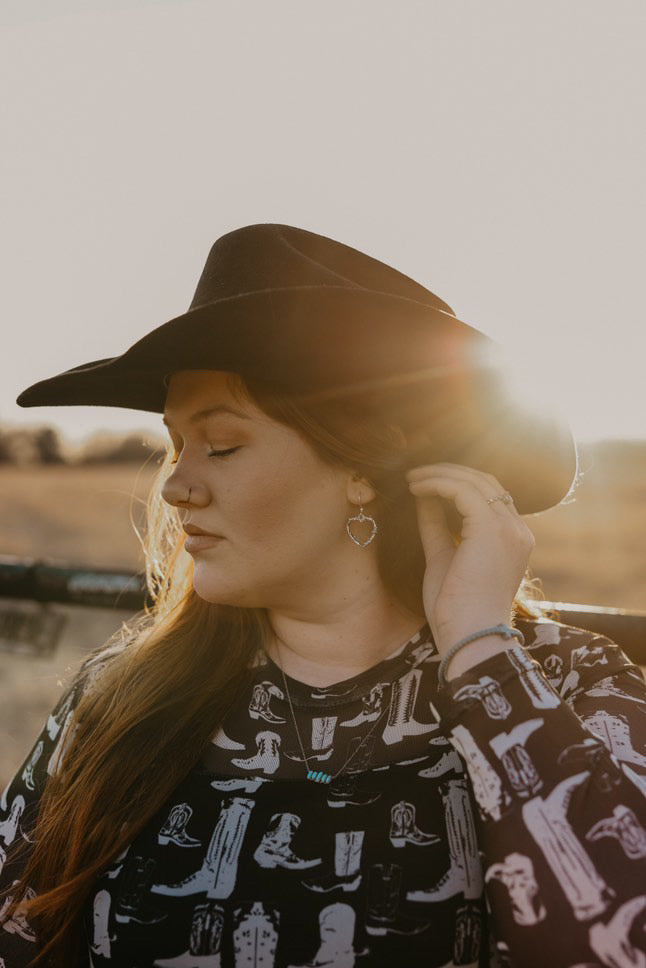 Boot Scootin Mesh Dress