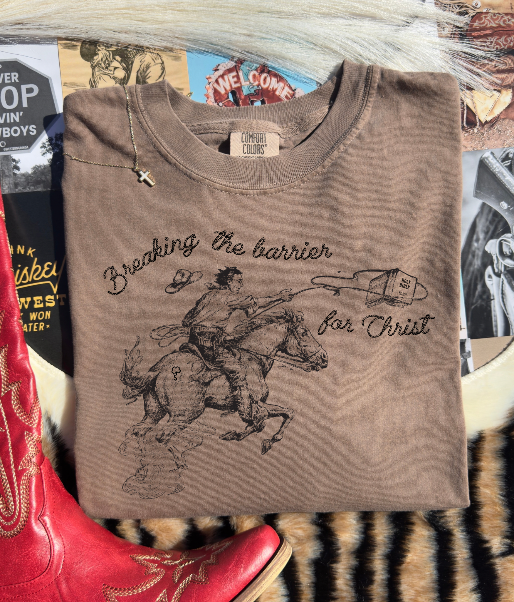 Breaking The Barrier CC Graphic Tee