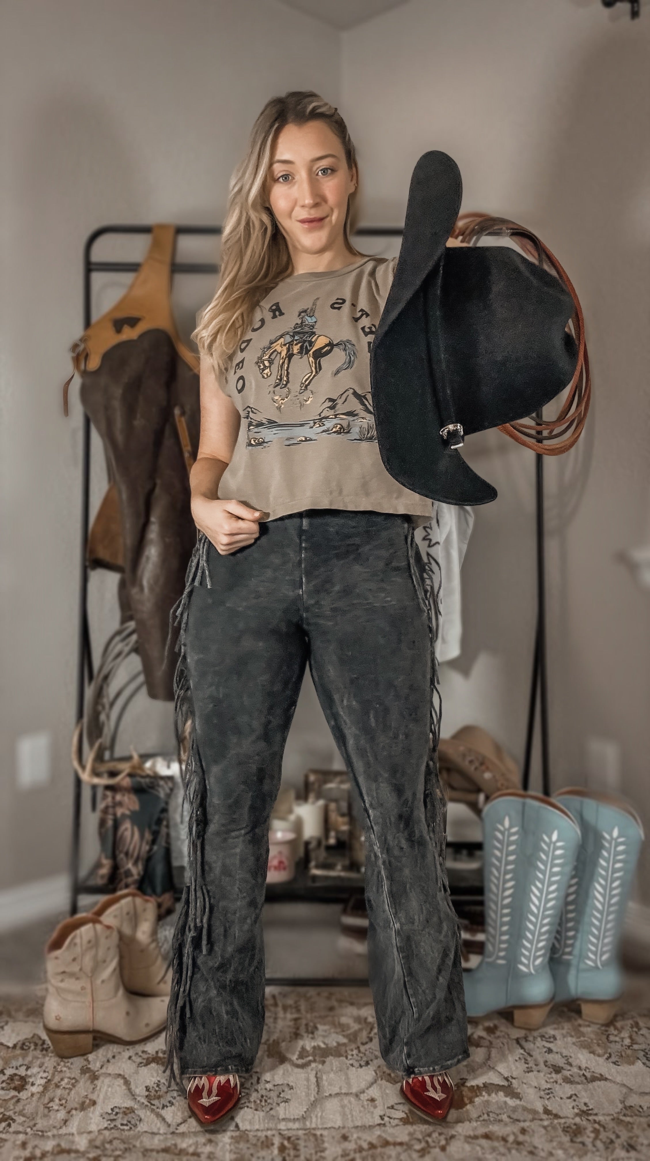 Fringed Lounge Pants