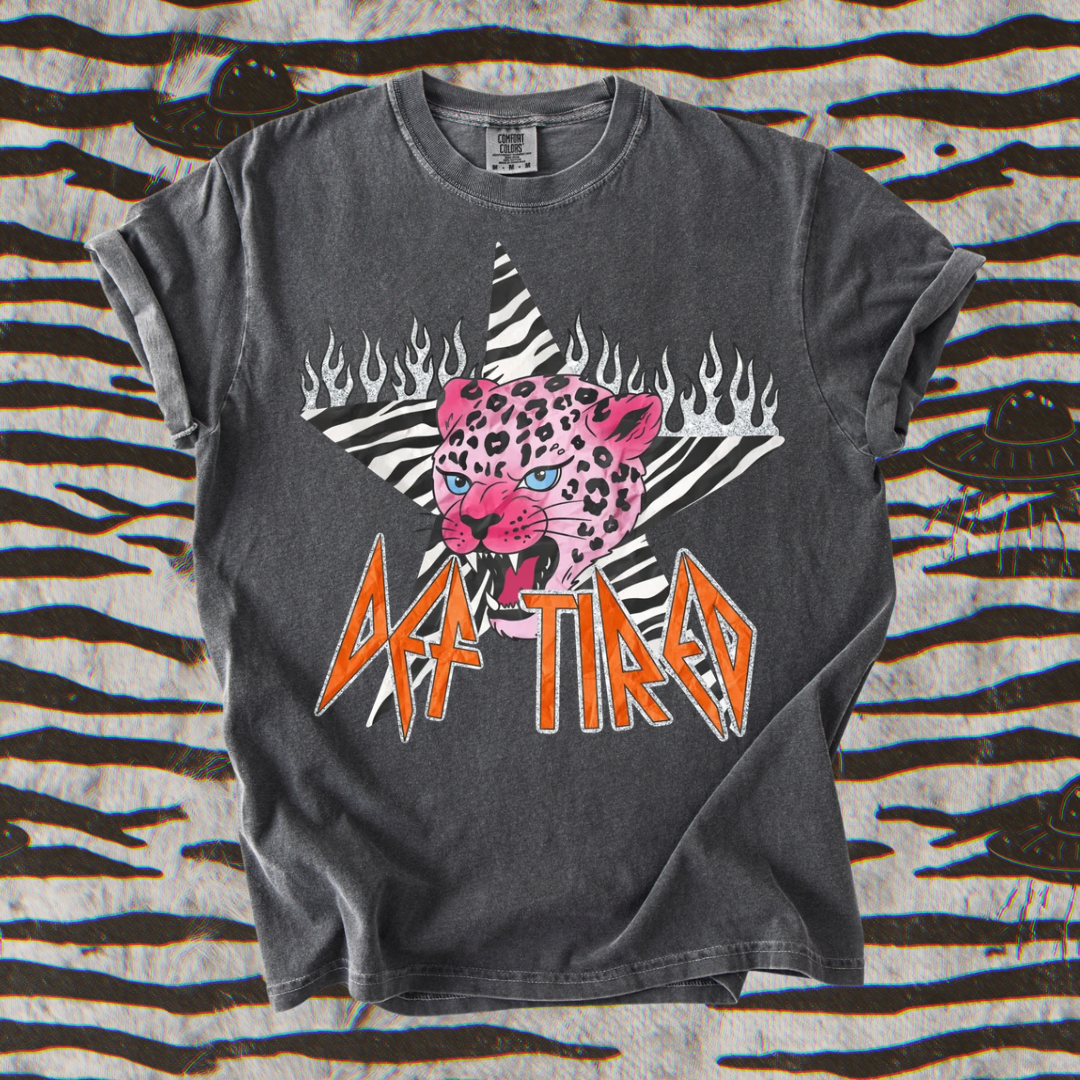 Def Tired tee