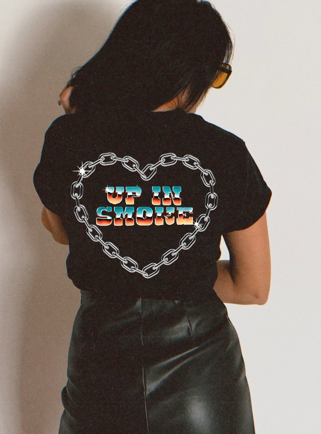Chrome Up in Smoke Tee