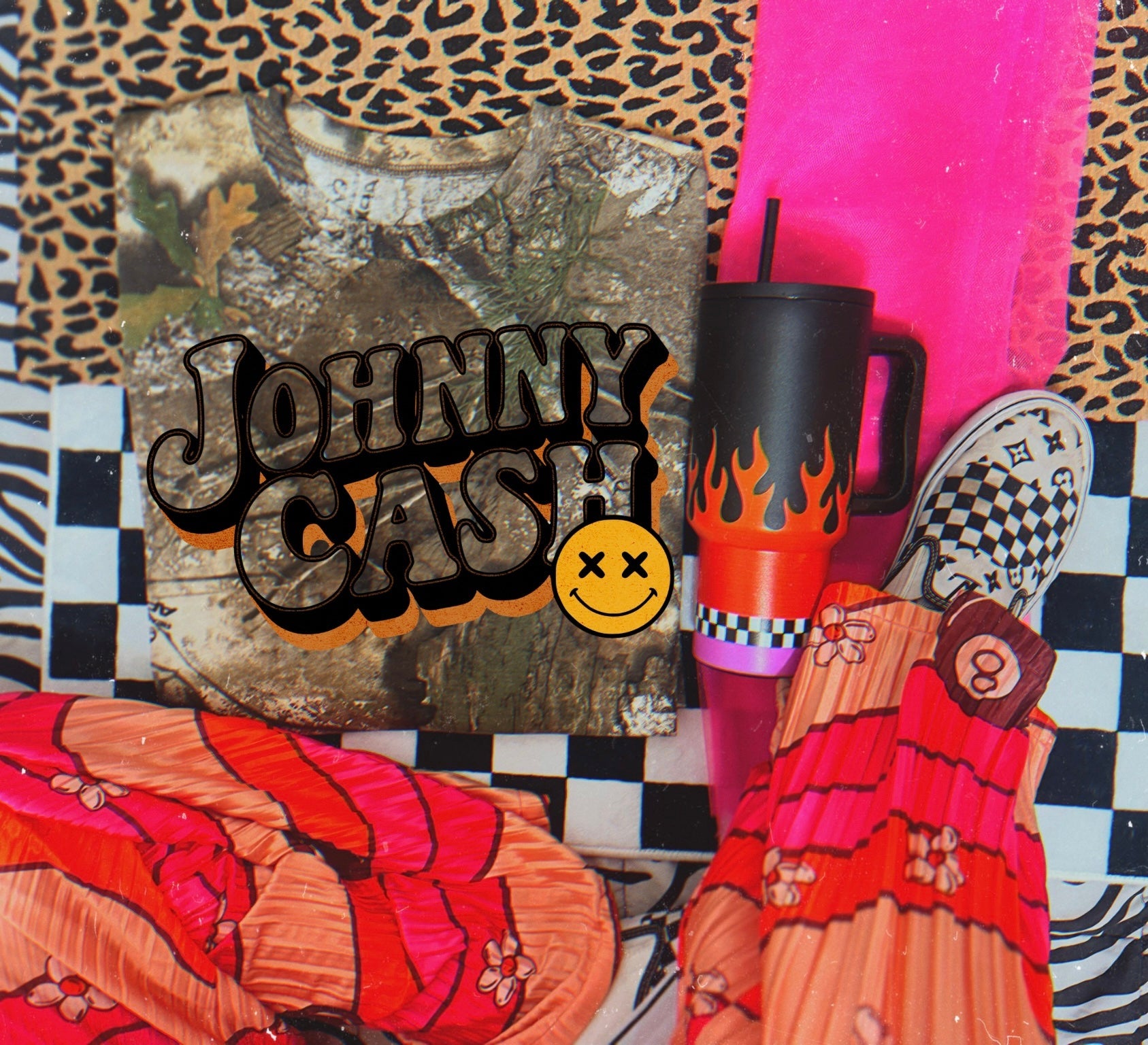 Johnny Cash Real Tree Camo Tee