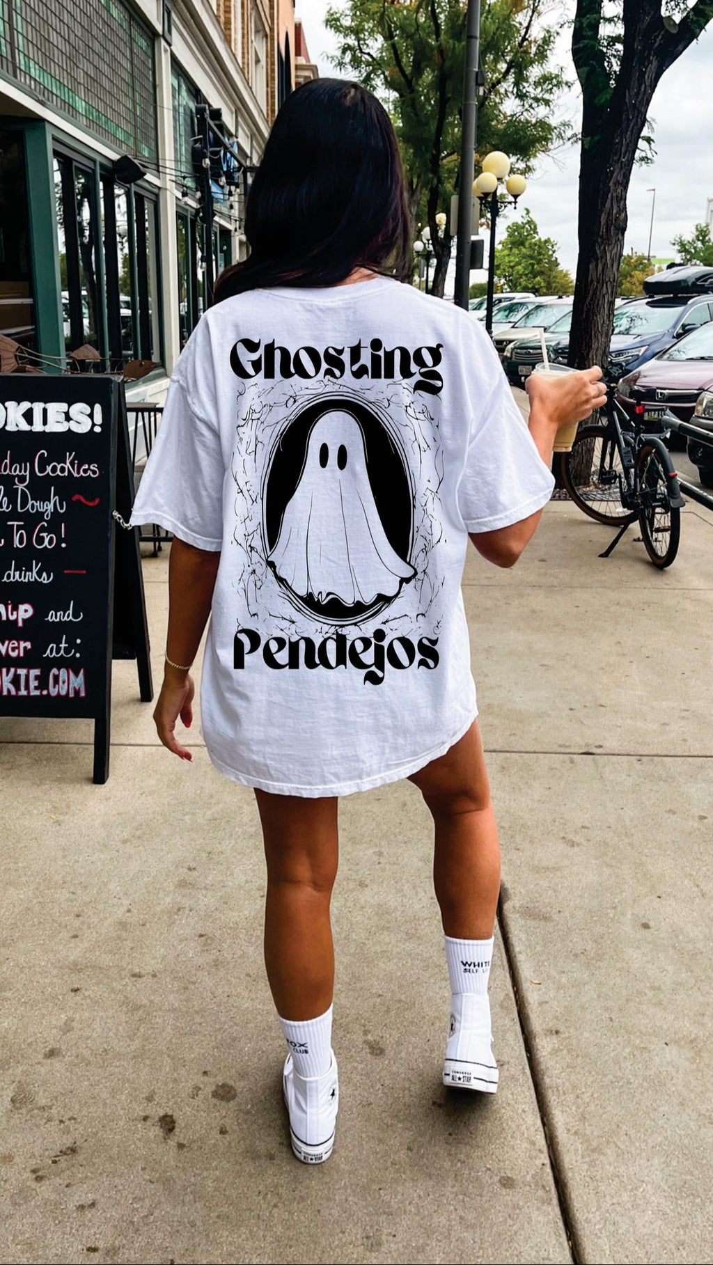 Ghosting Pendejos Graphic Tee + Crewneck Sweatshirt