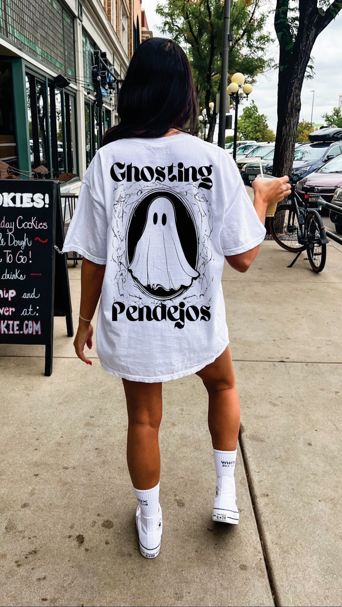 Ghosting Pendejos Graphic Tee + Crewneck Sweatshirt