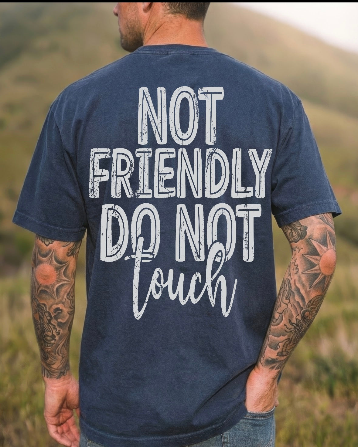 Not Friendly. Do Not Touch