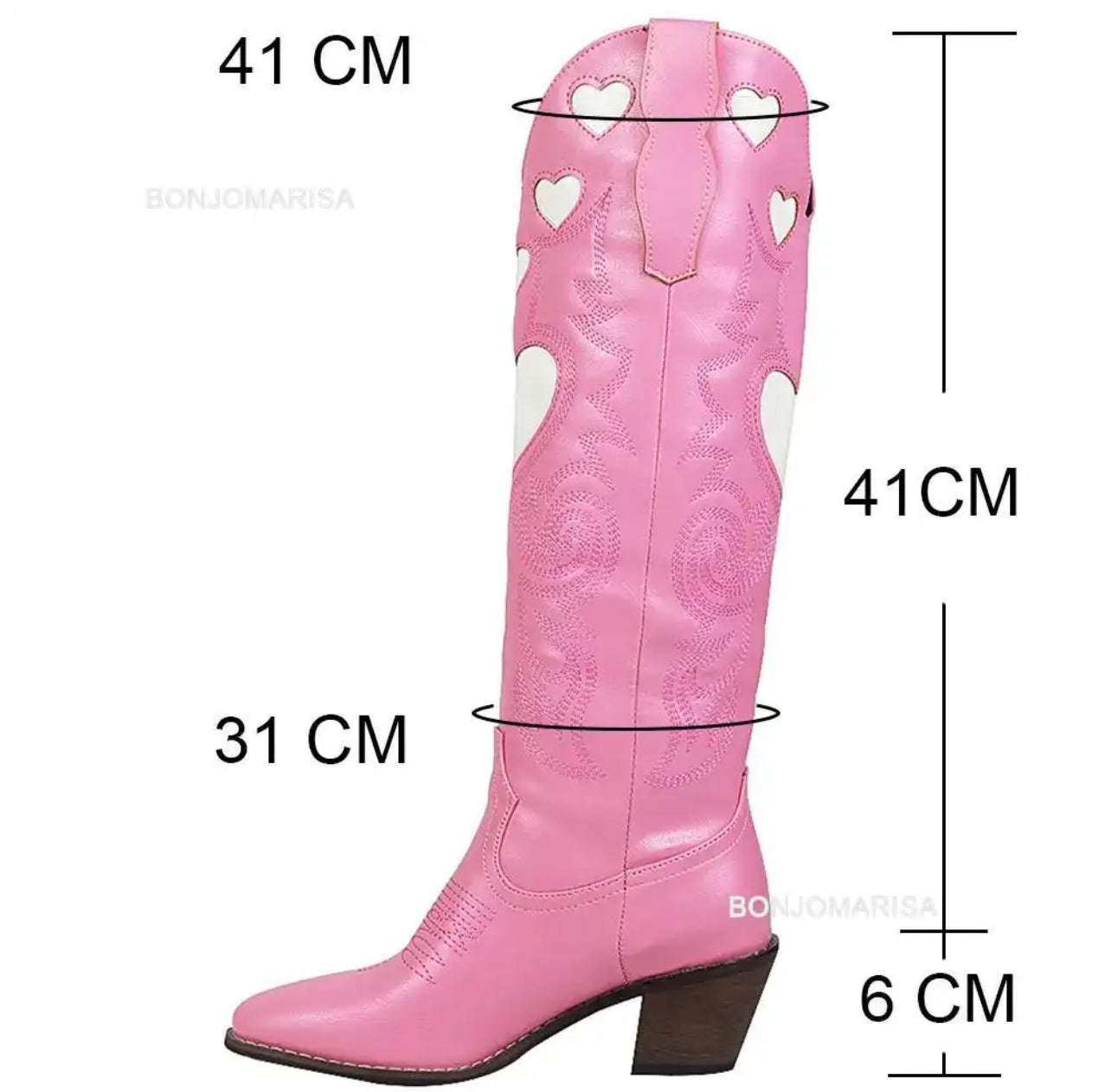 Sweetheart boots