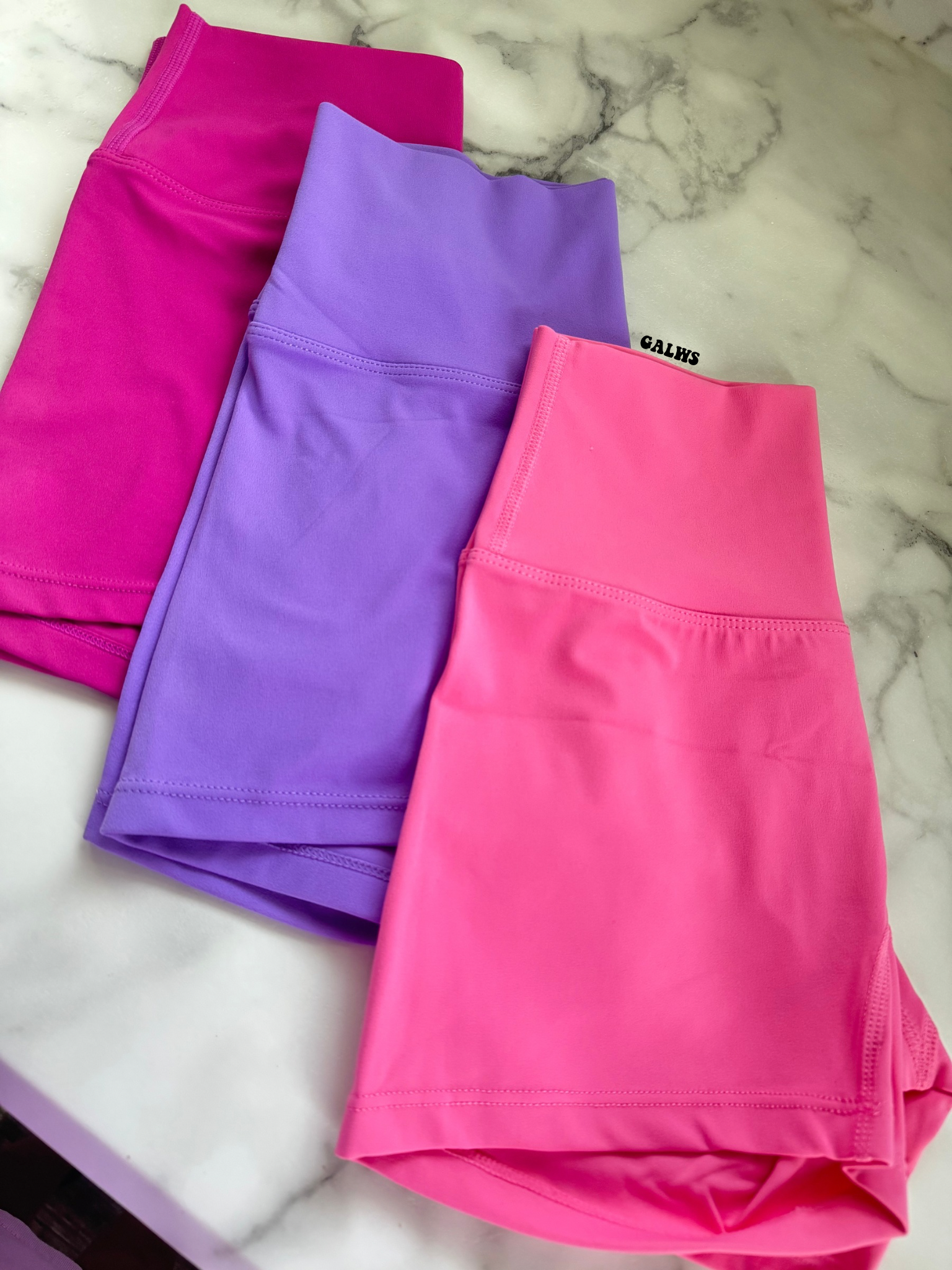 EXTRAS ROUND 2 PRE ORDER GAL ACTIVE BIKER WORKOUT SHORTS no