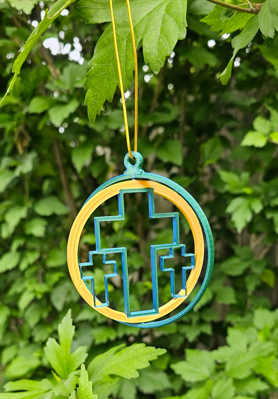 Triple Cross Ornament medium
