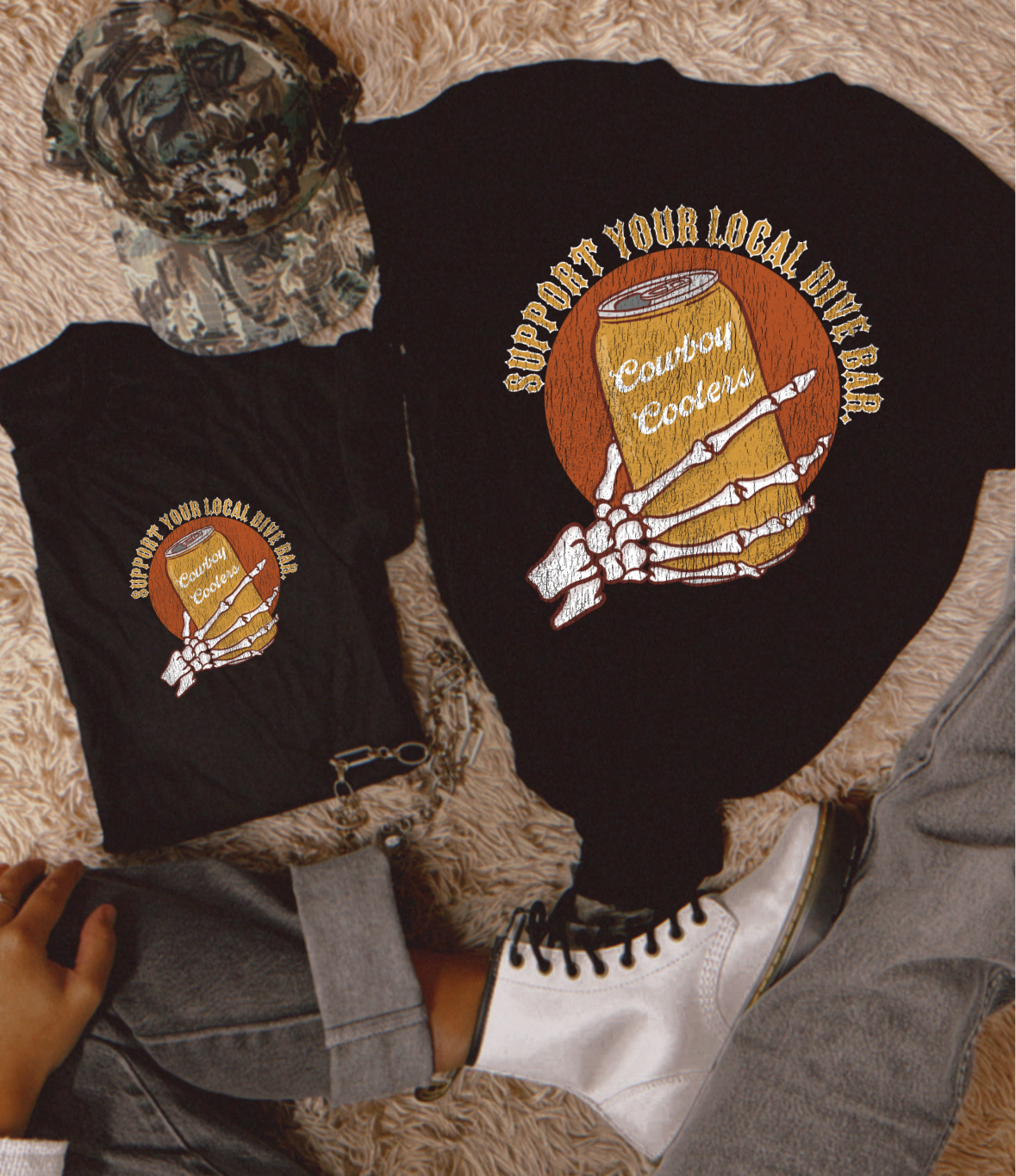 Support Local Dive Bar Tee