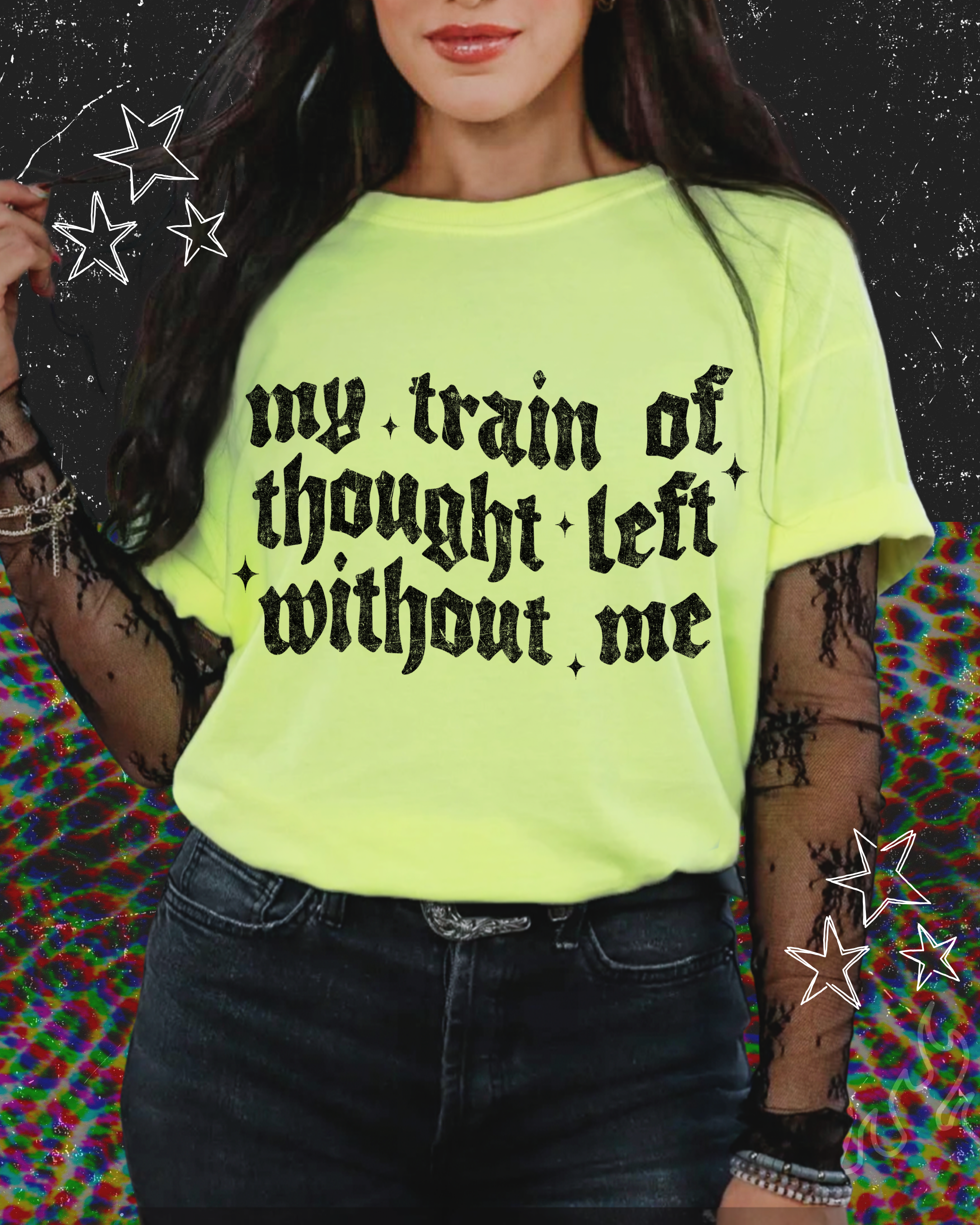 Train of thought tee