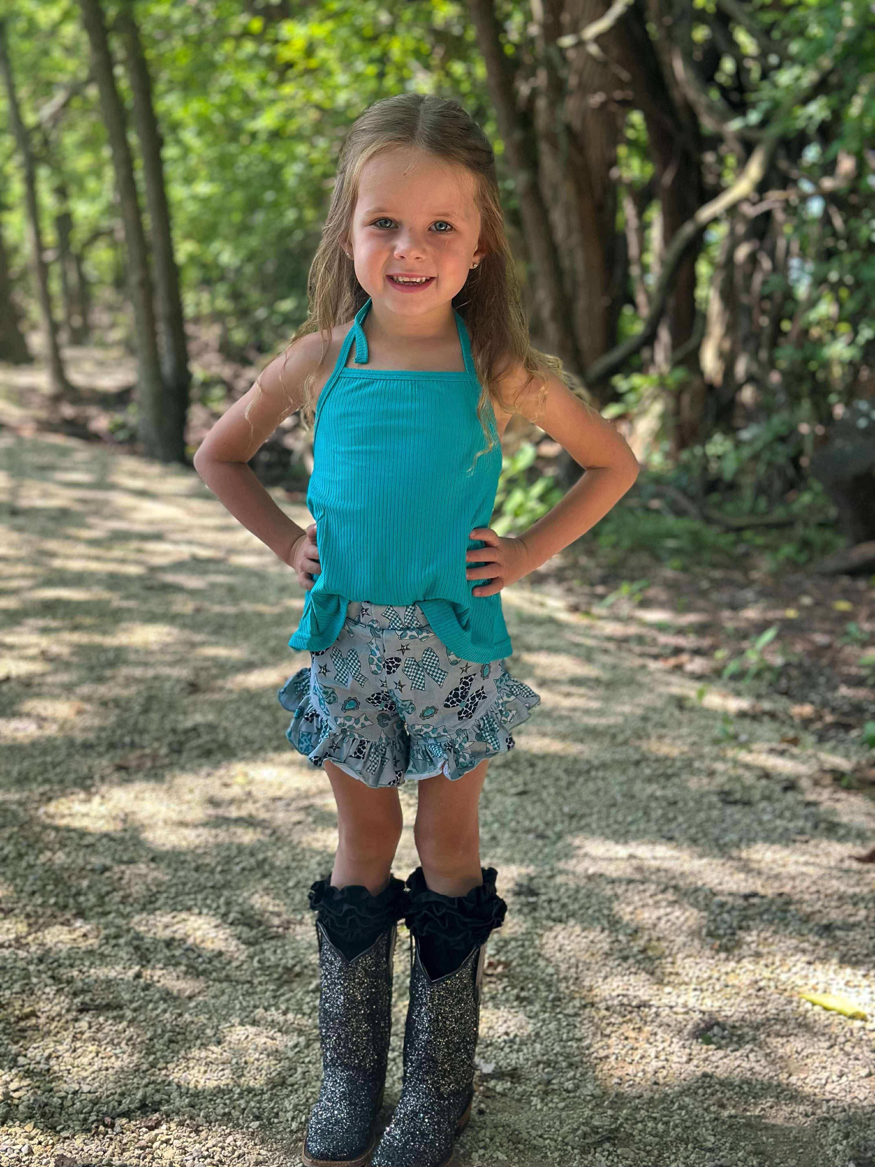 Teal swing top