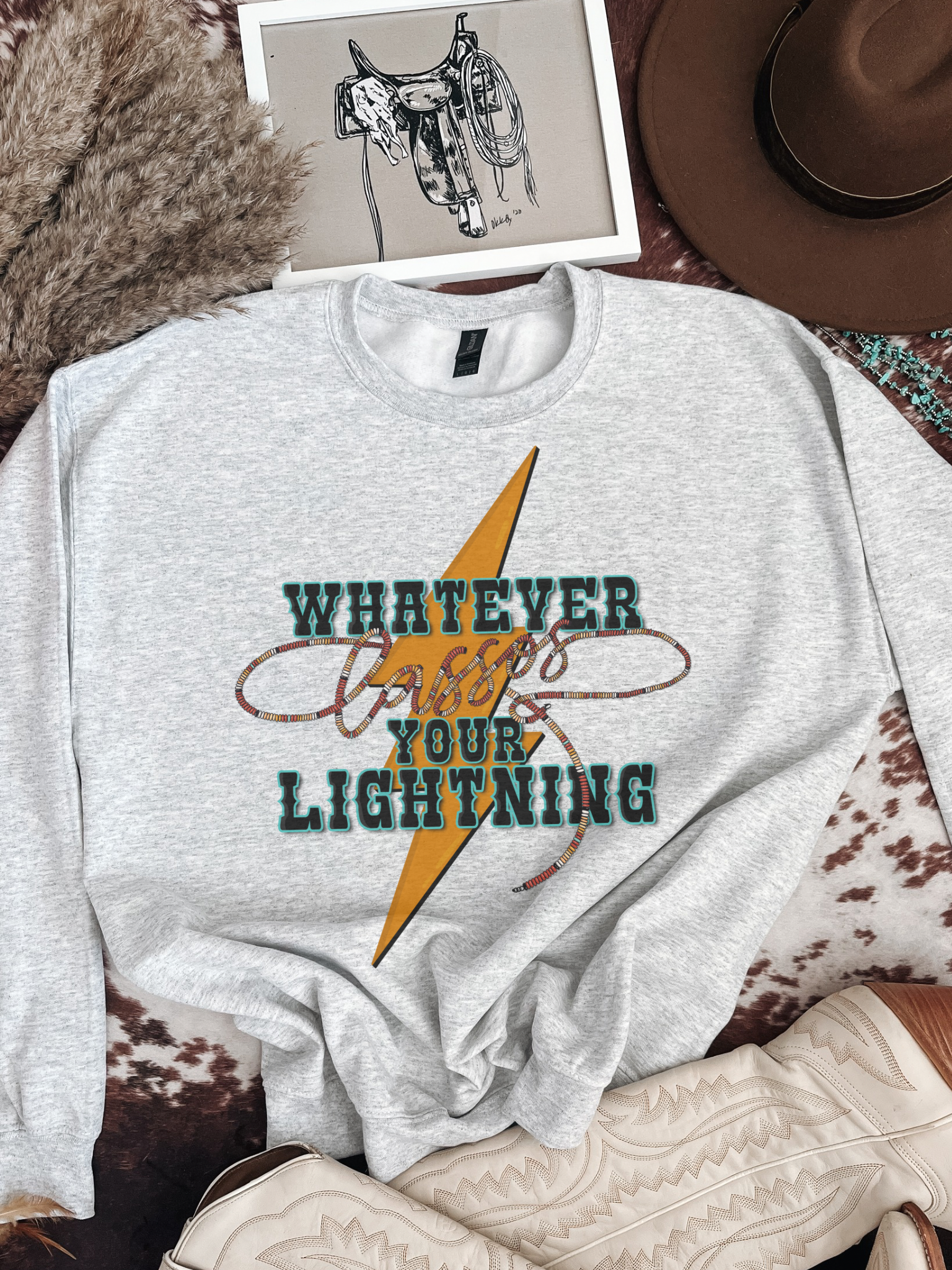 Whatever Lassos your lightning  crew