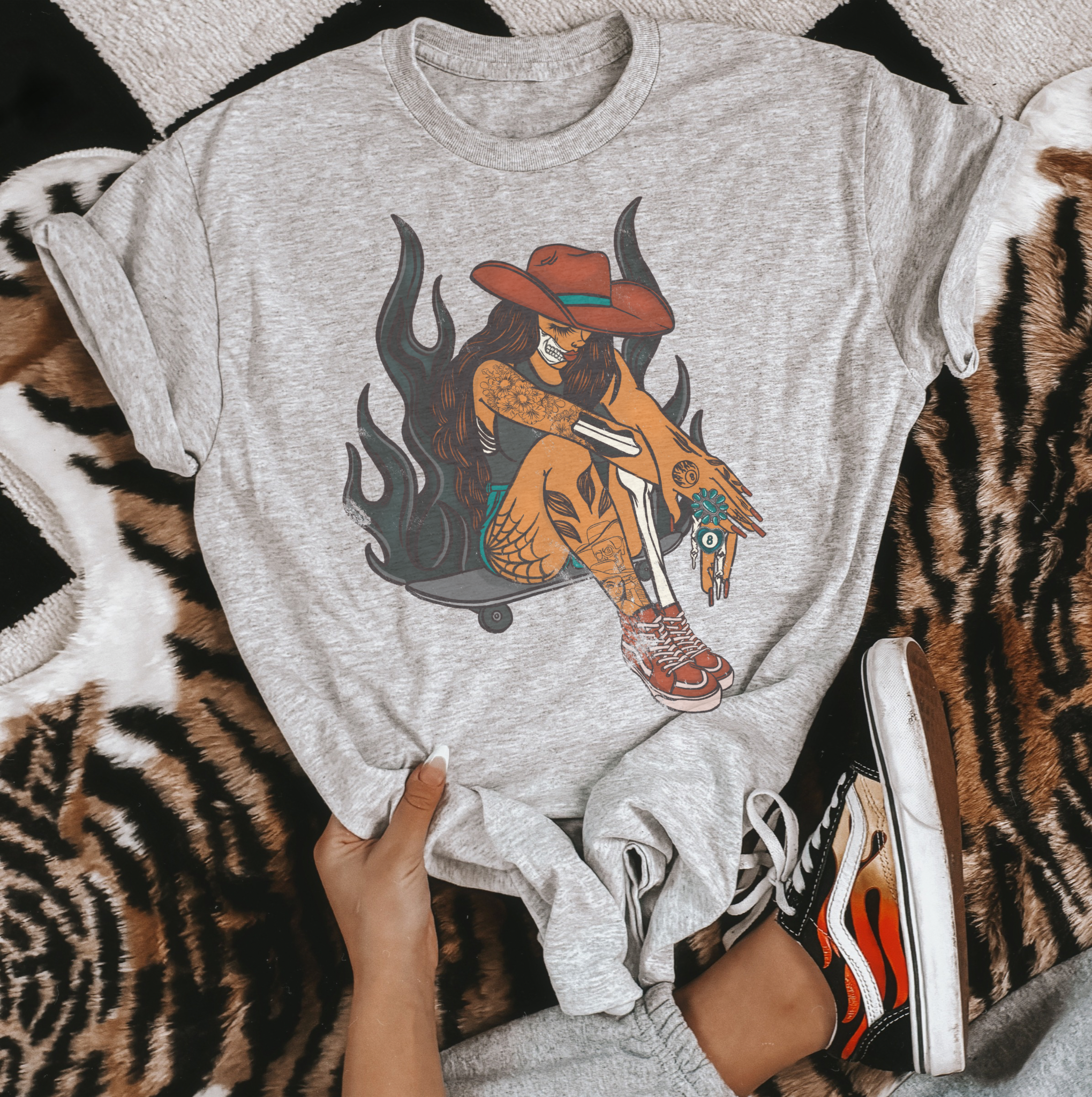 Skater Girl Sublimation Tee