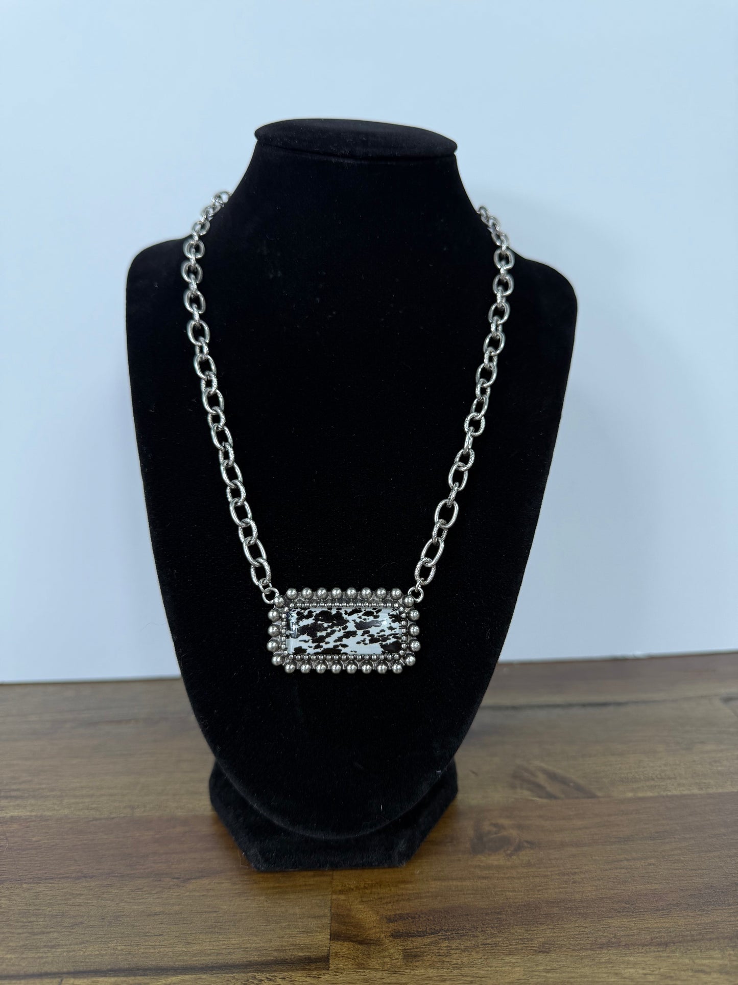 Cow Bar Necklace