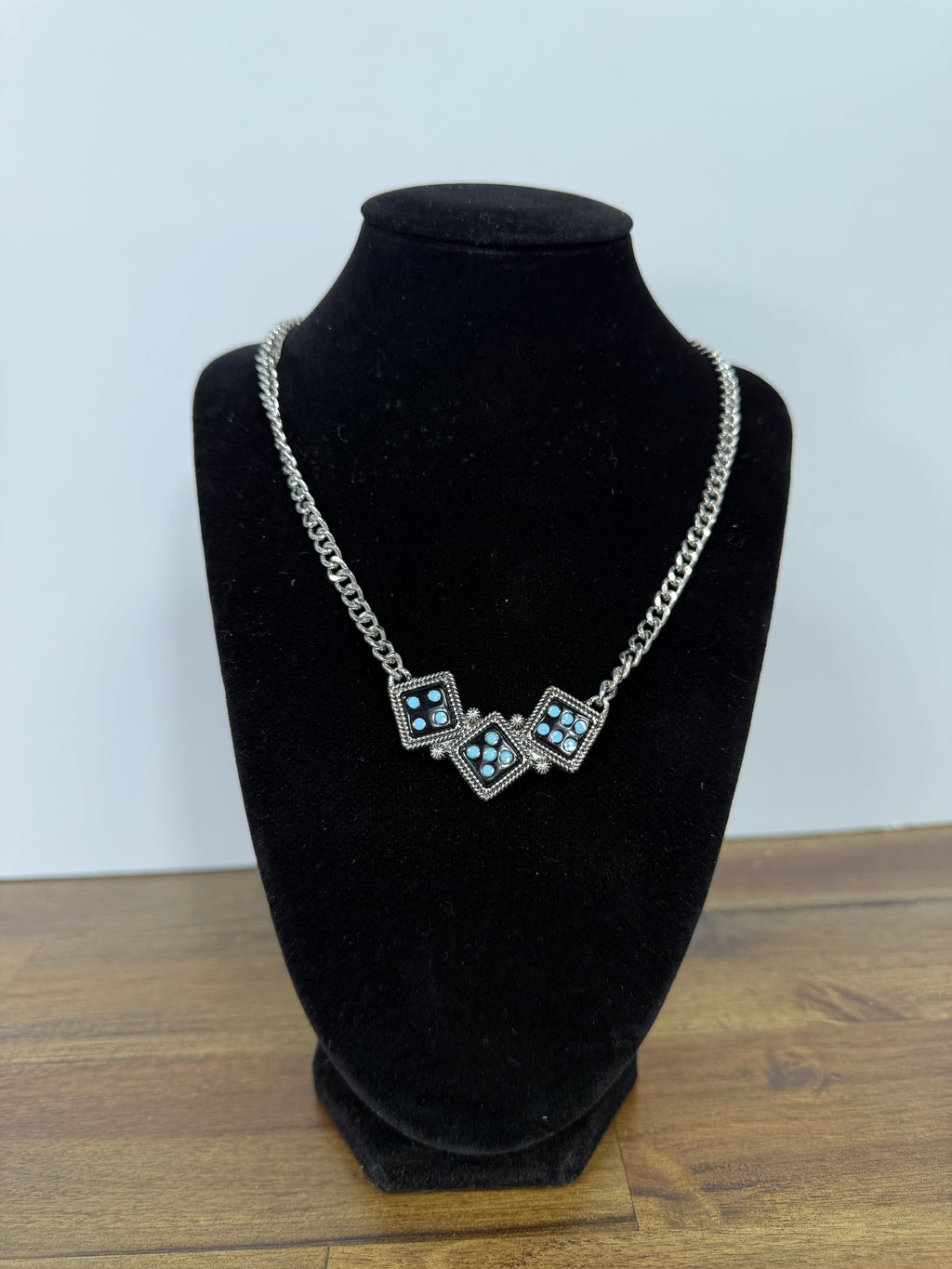 Triple Dice Necklace