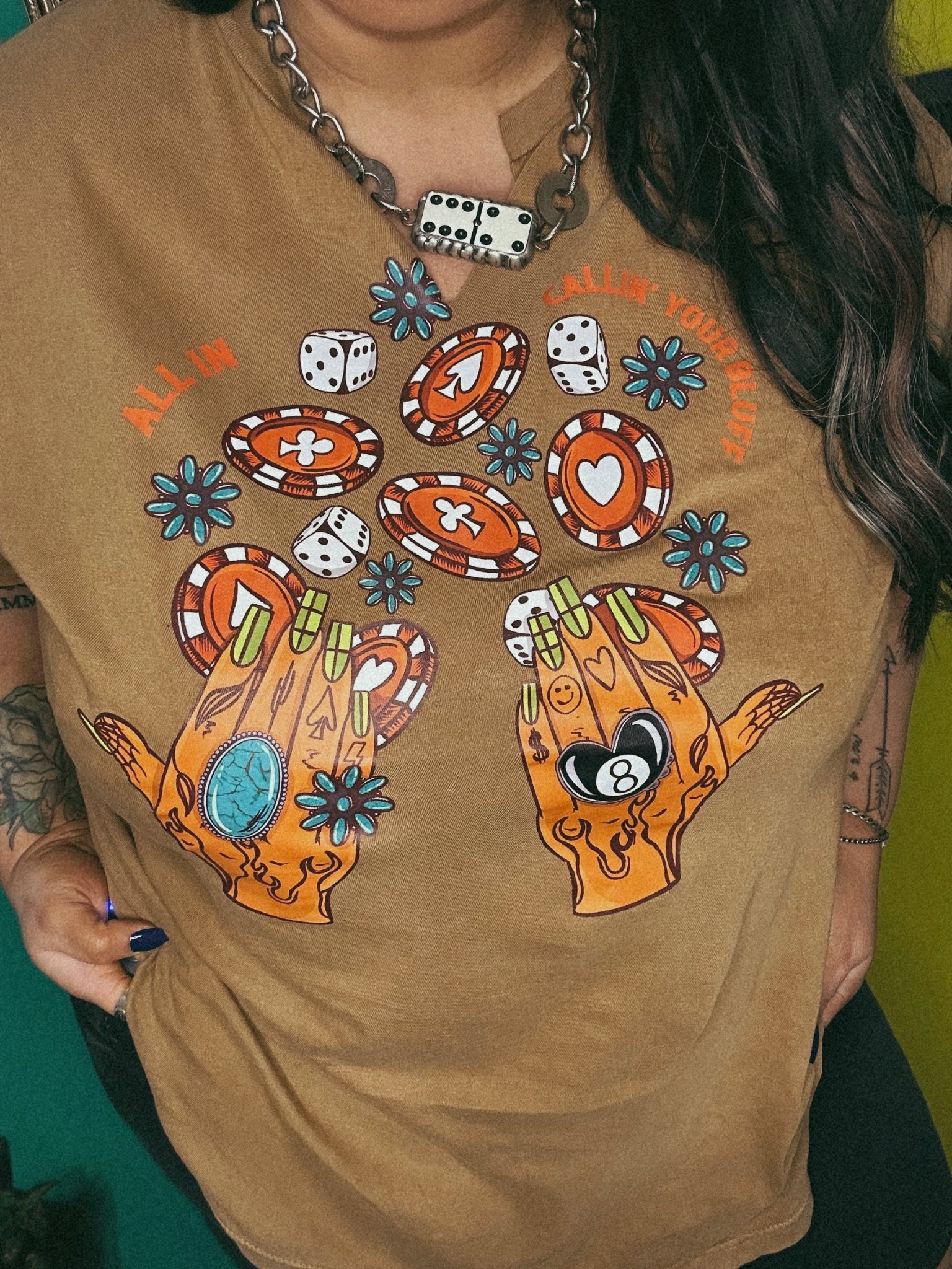 All in Call your Bluff Tee