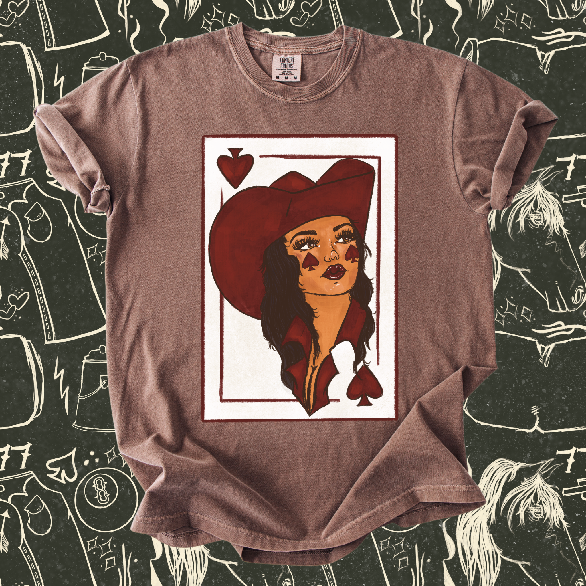 Queen of Spades Tee