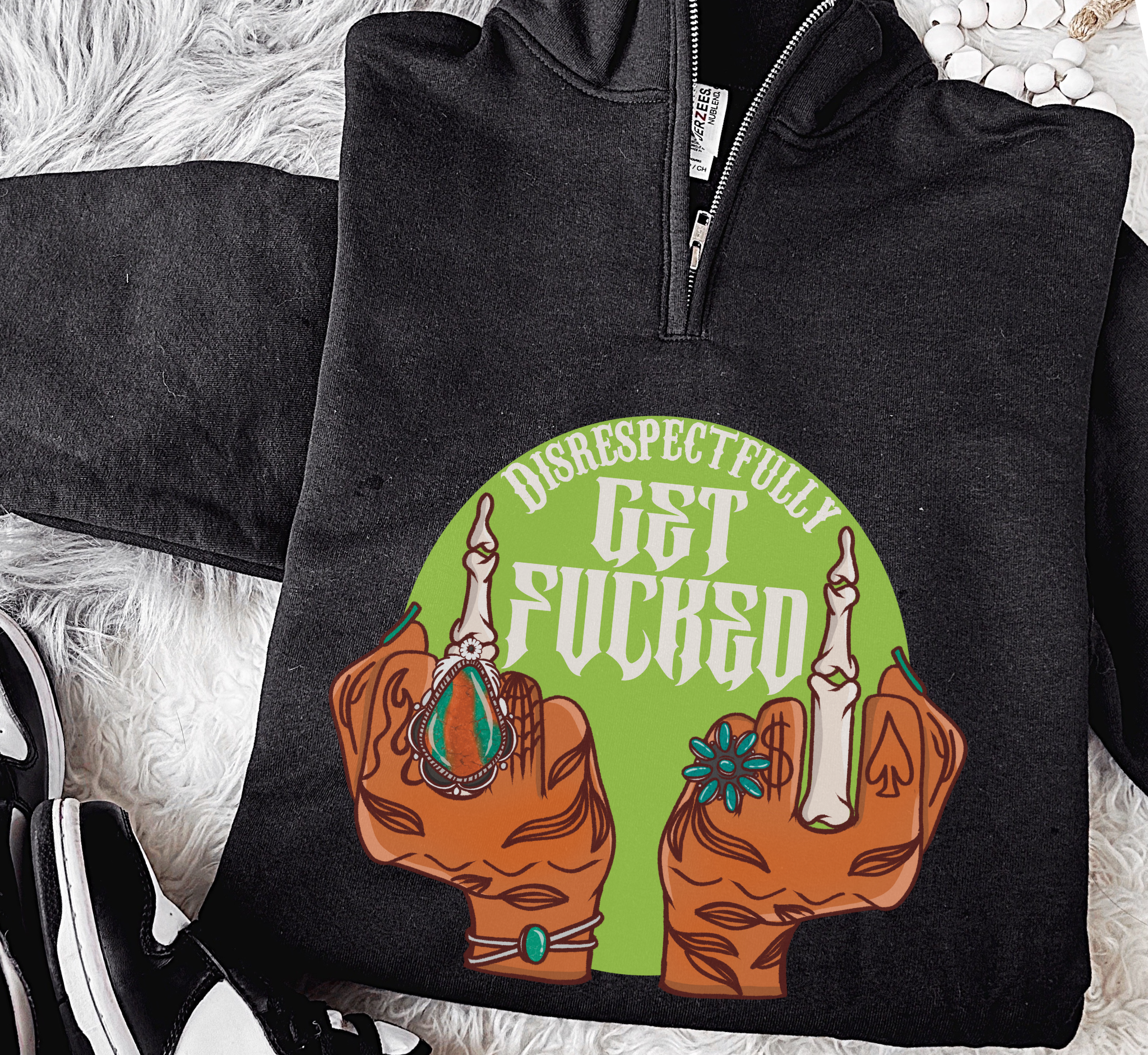 Get Fucked Quarter Zip