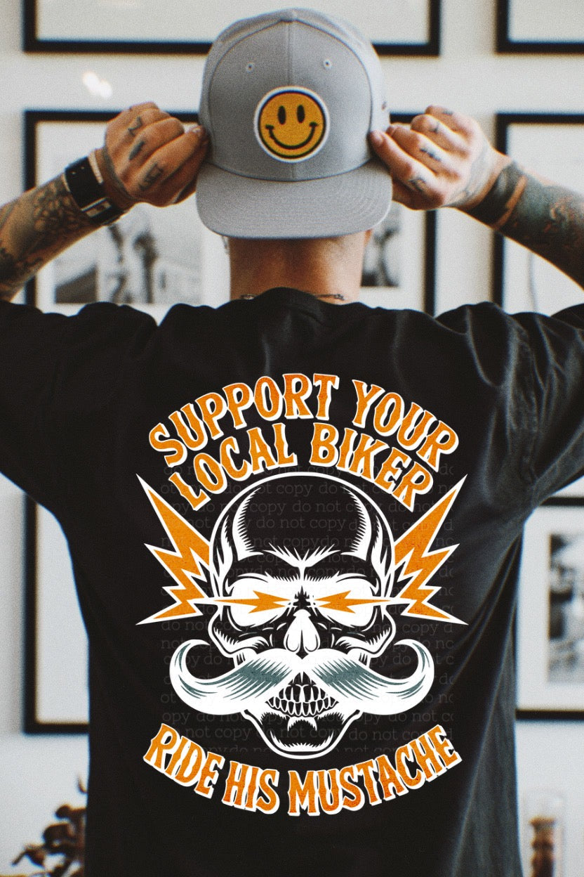 Support your Local Biker tee
