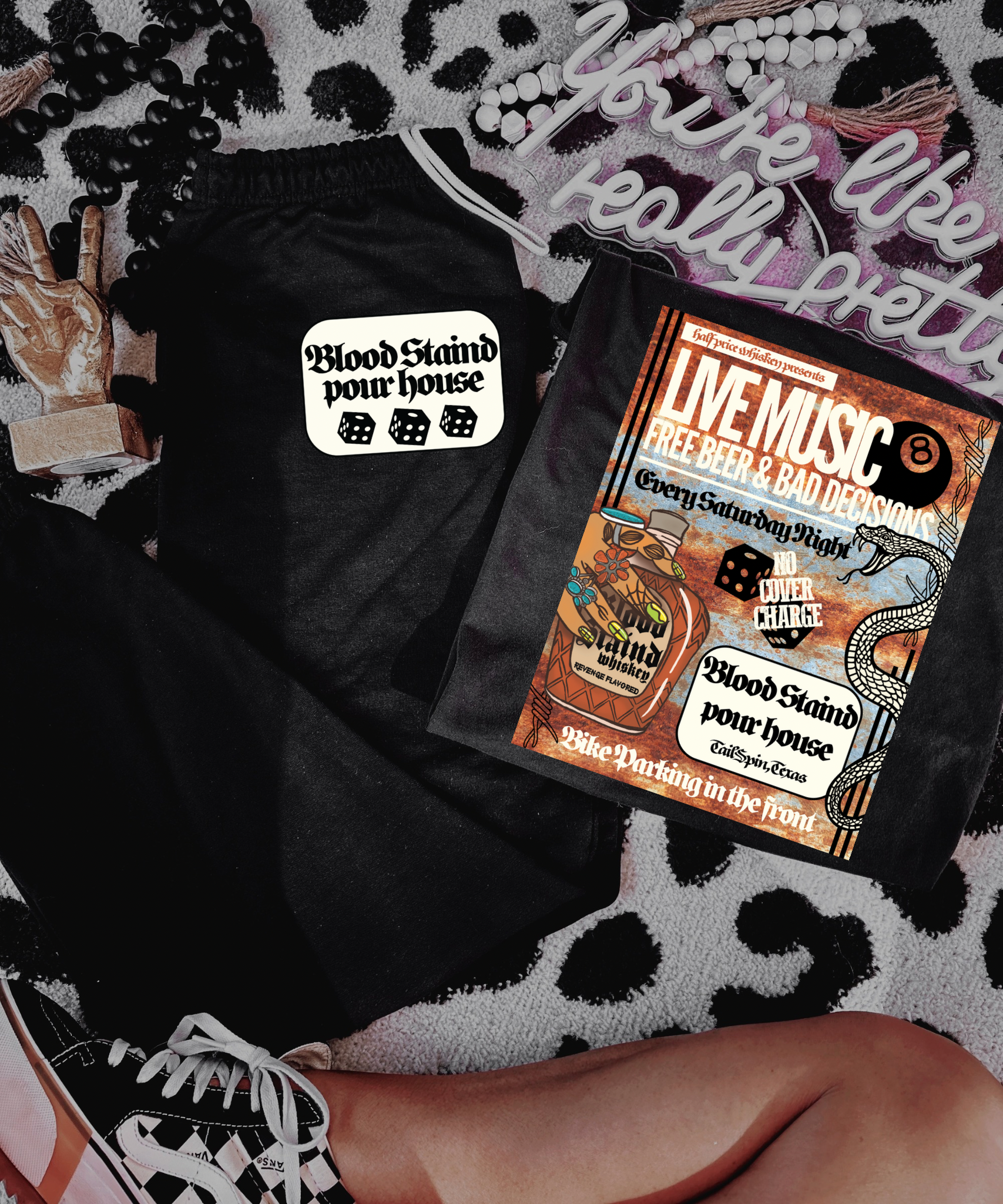 Blood Staind Pour House sweat set