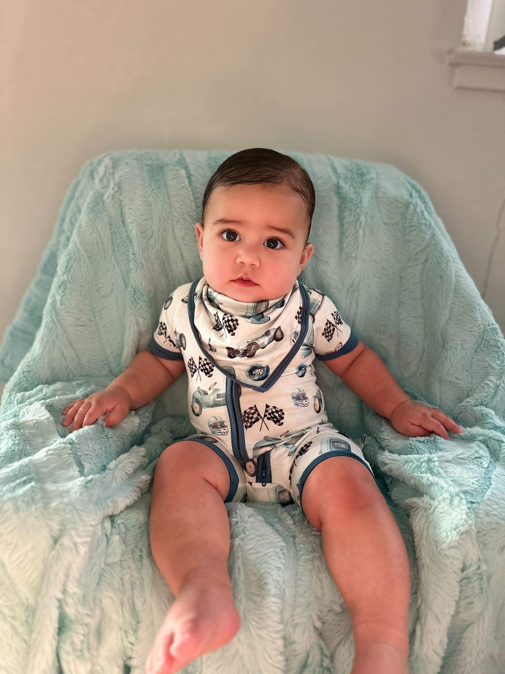 Need For Speed Bamboo Shortie Romper