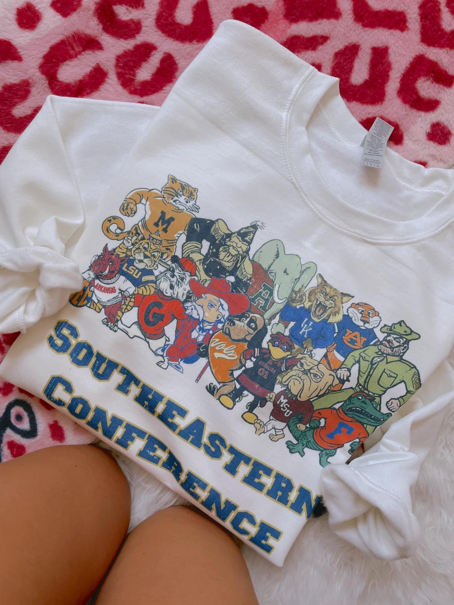 SEC tee & sweatshirt