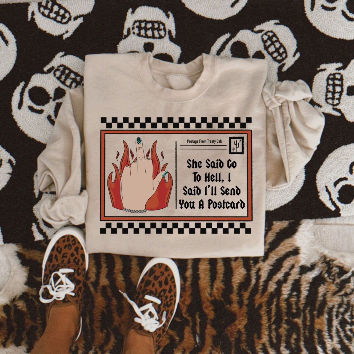 Treaty Oak postage Crew