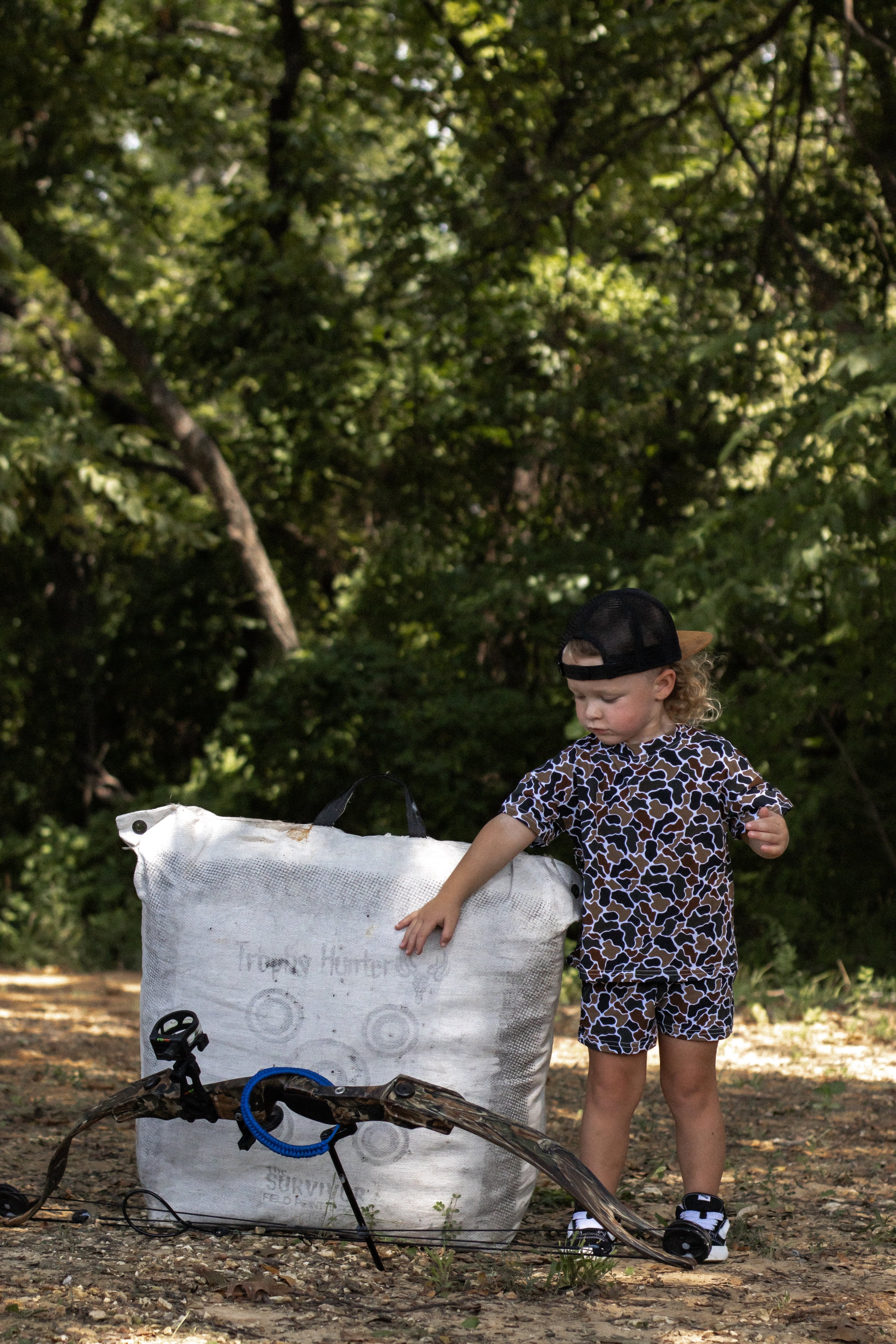 Oversized Camo Set