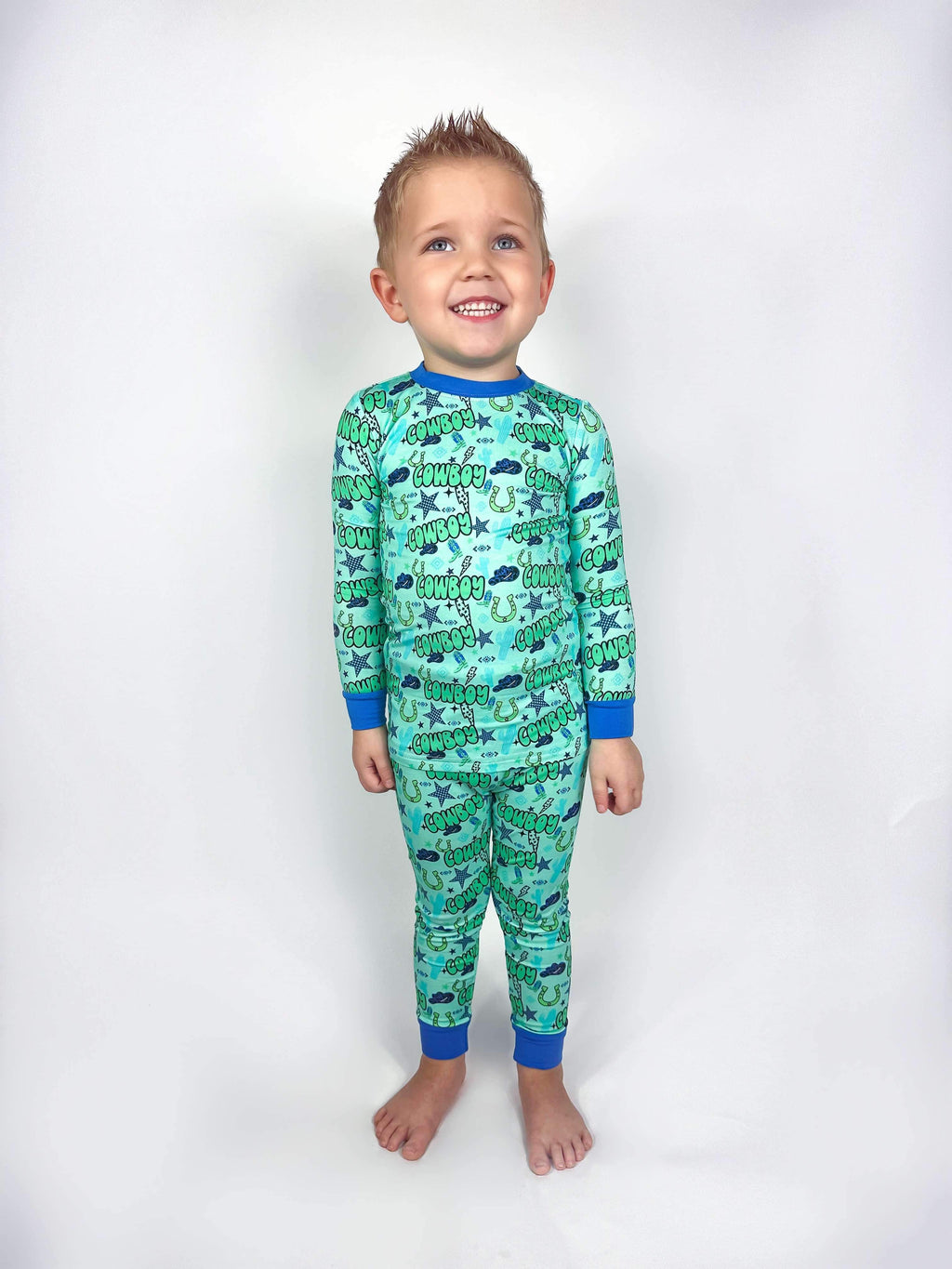 Neon Cowboy Bamboo Set