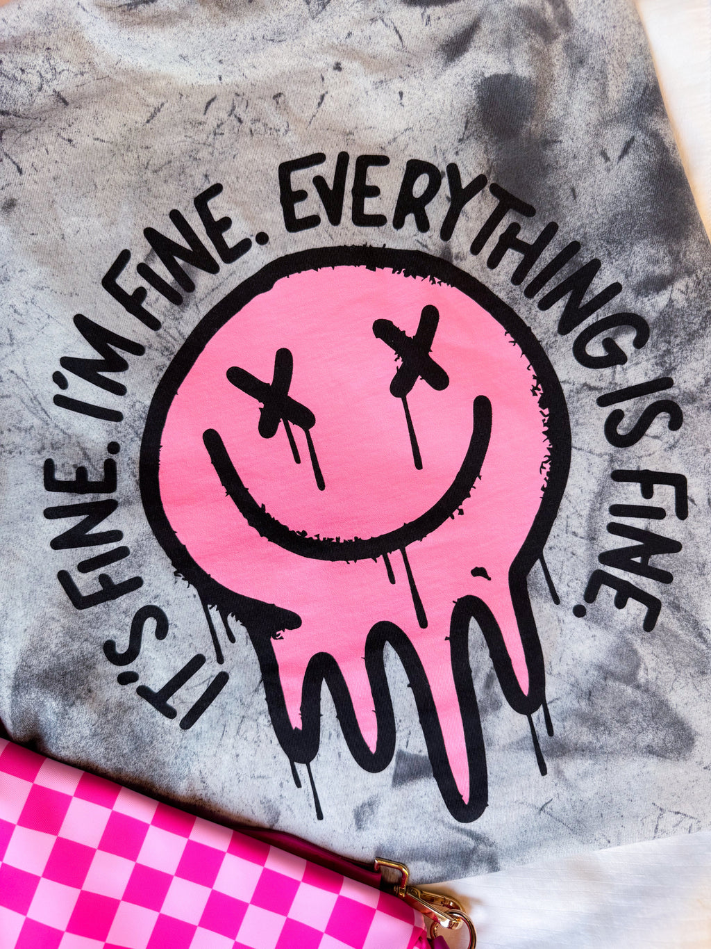 It's Fine Smiley Graphic