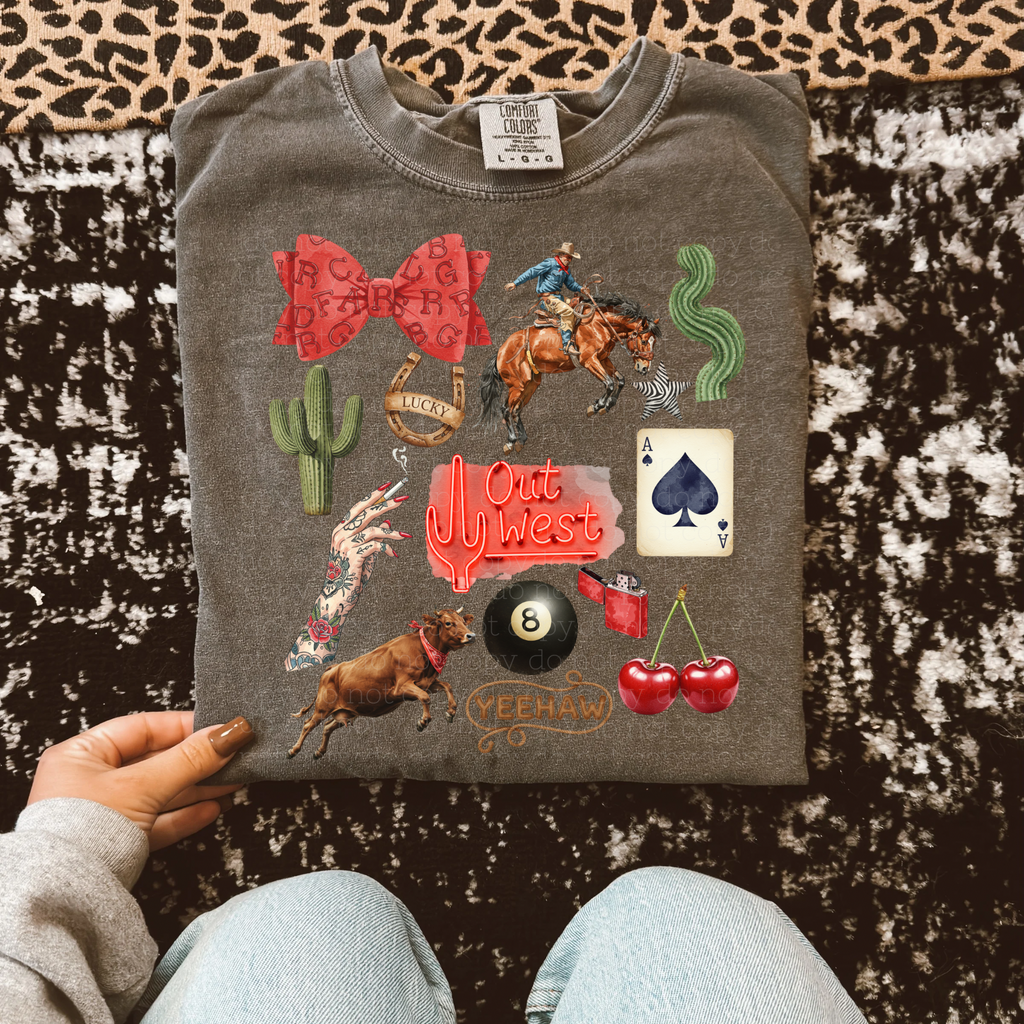 Western Collage Tee