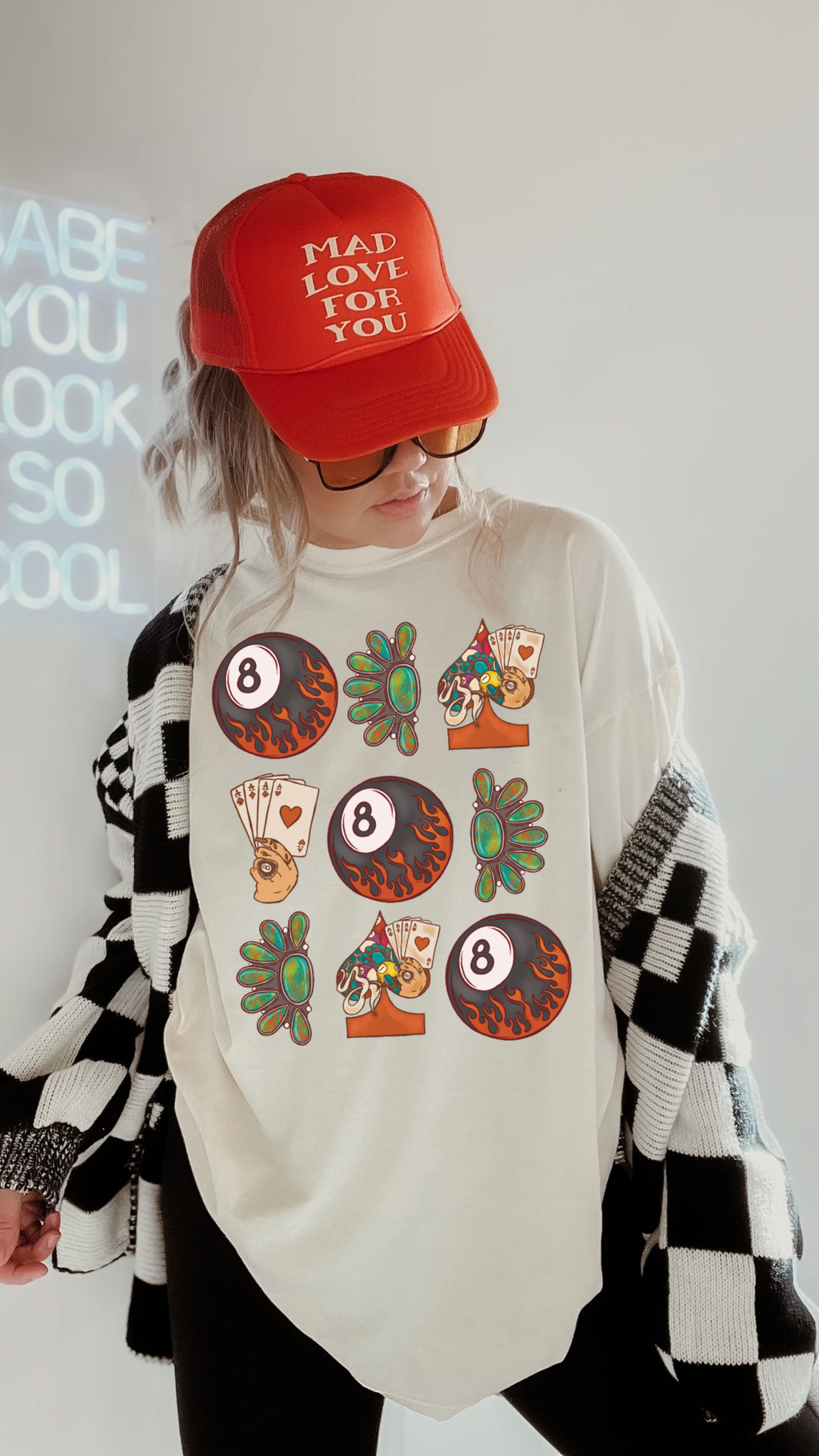 8ball Collage Tee