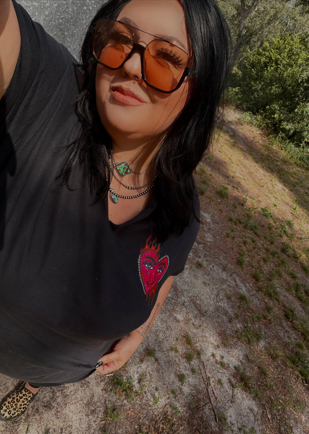 Love Burns tee