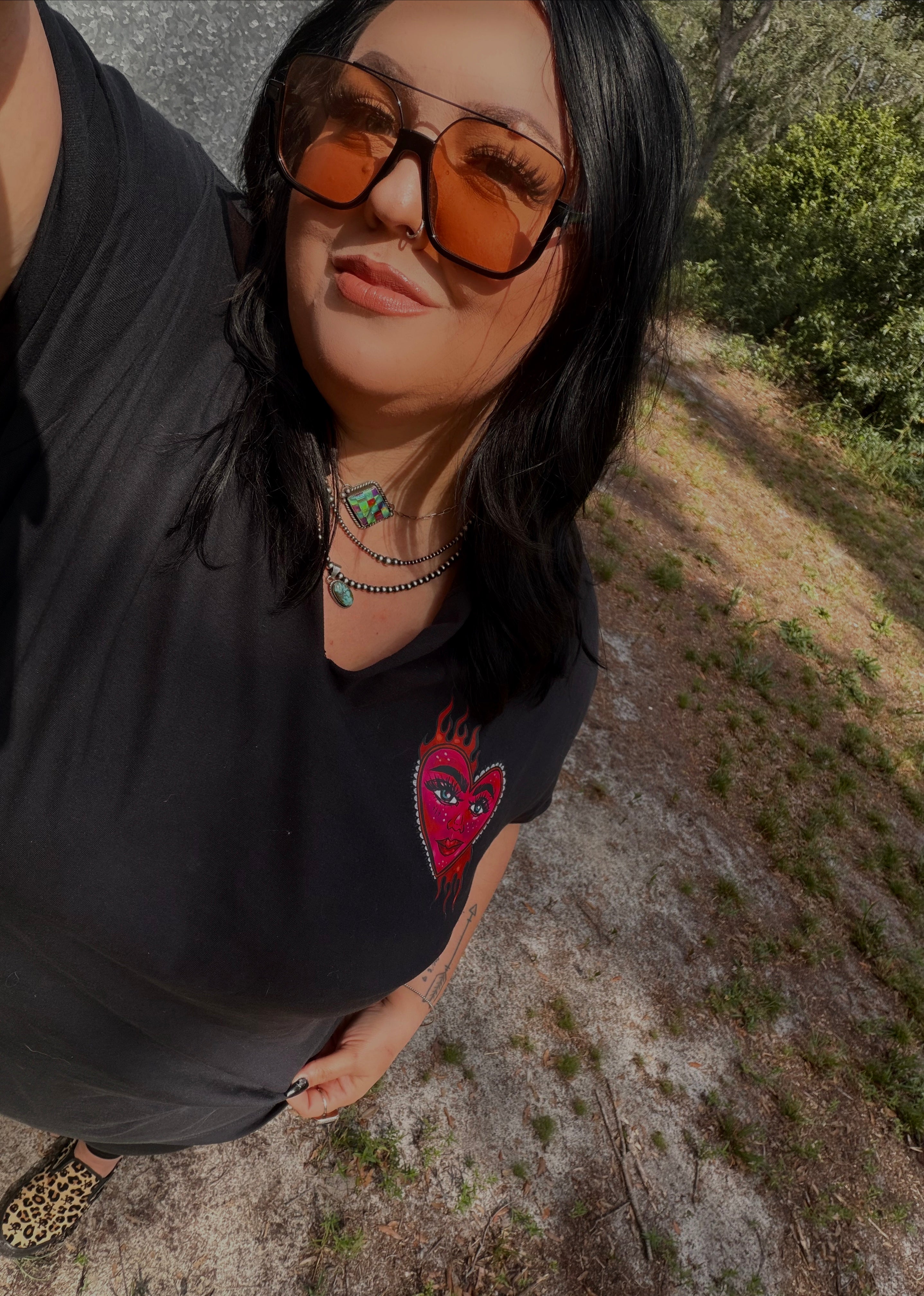 Love Burns tee