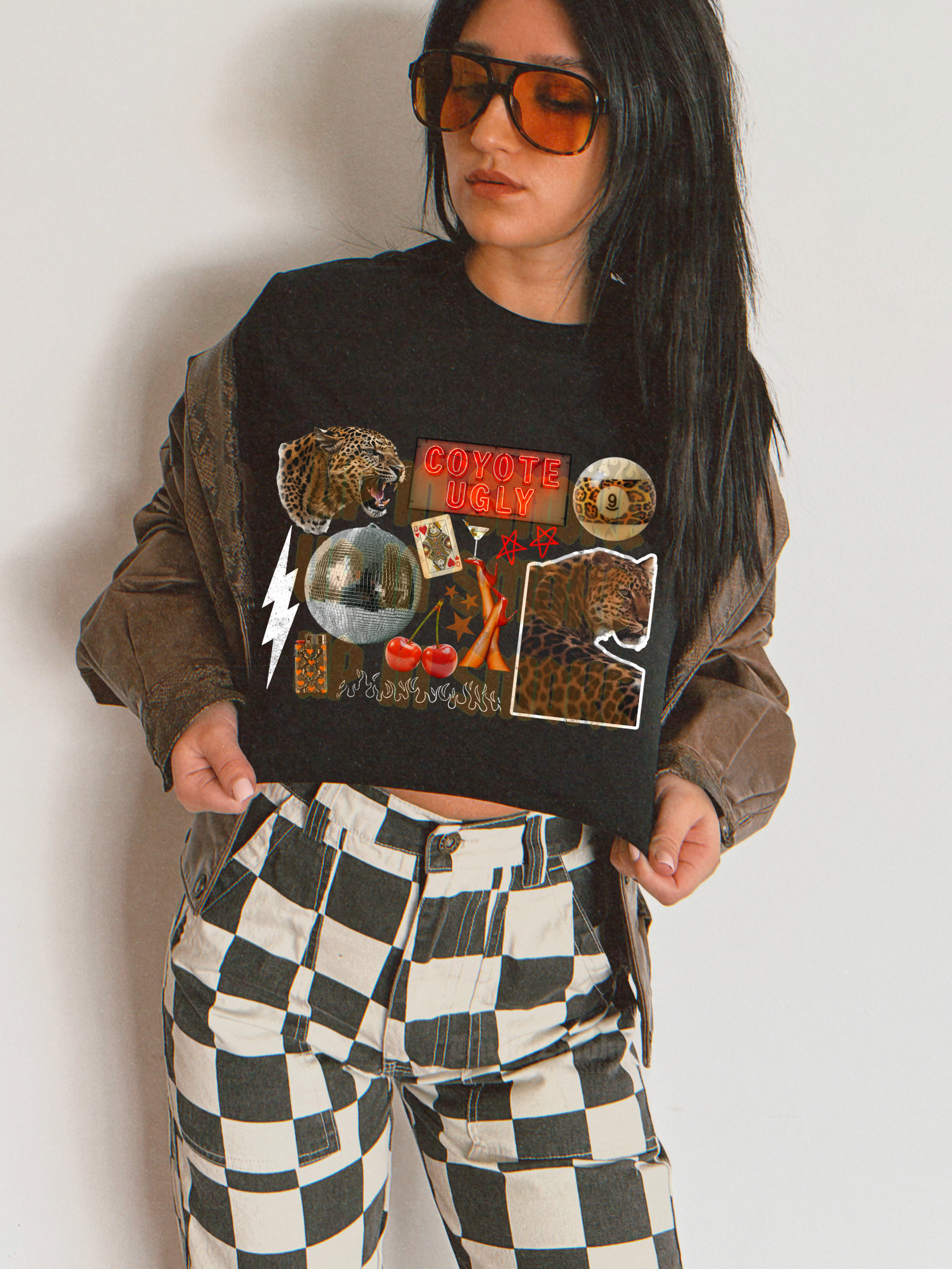Coyote Ugly Clean Version Collage Tee