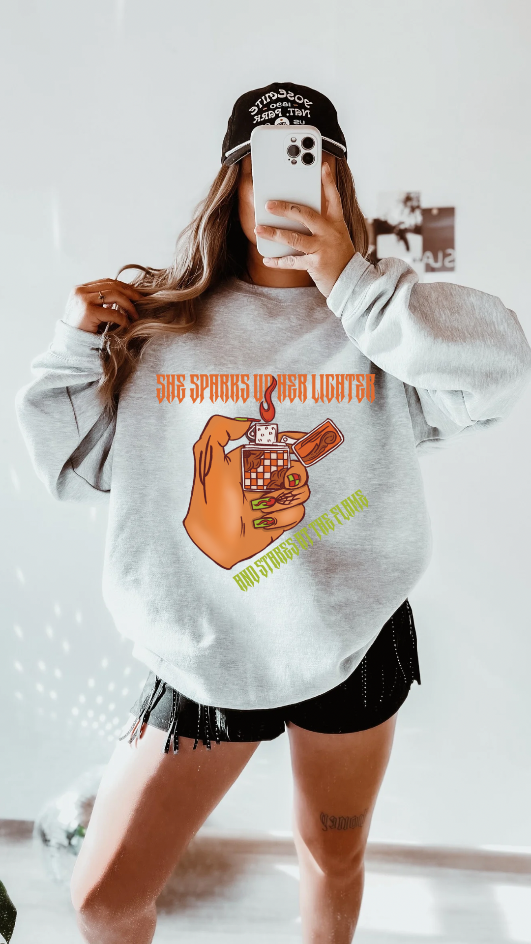 Sparks Up her Lighter Crew