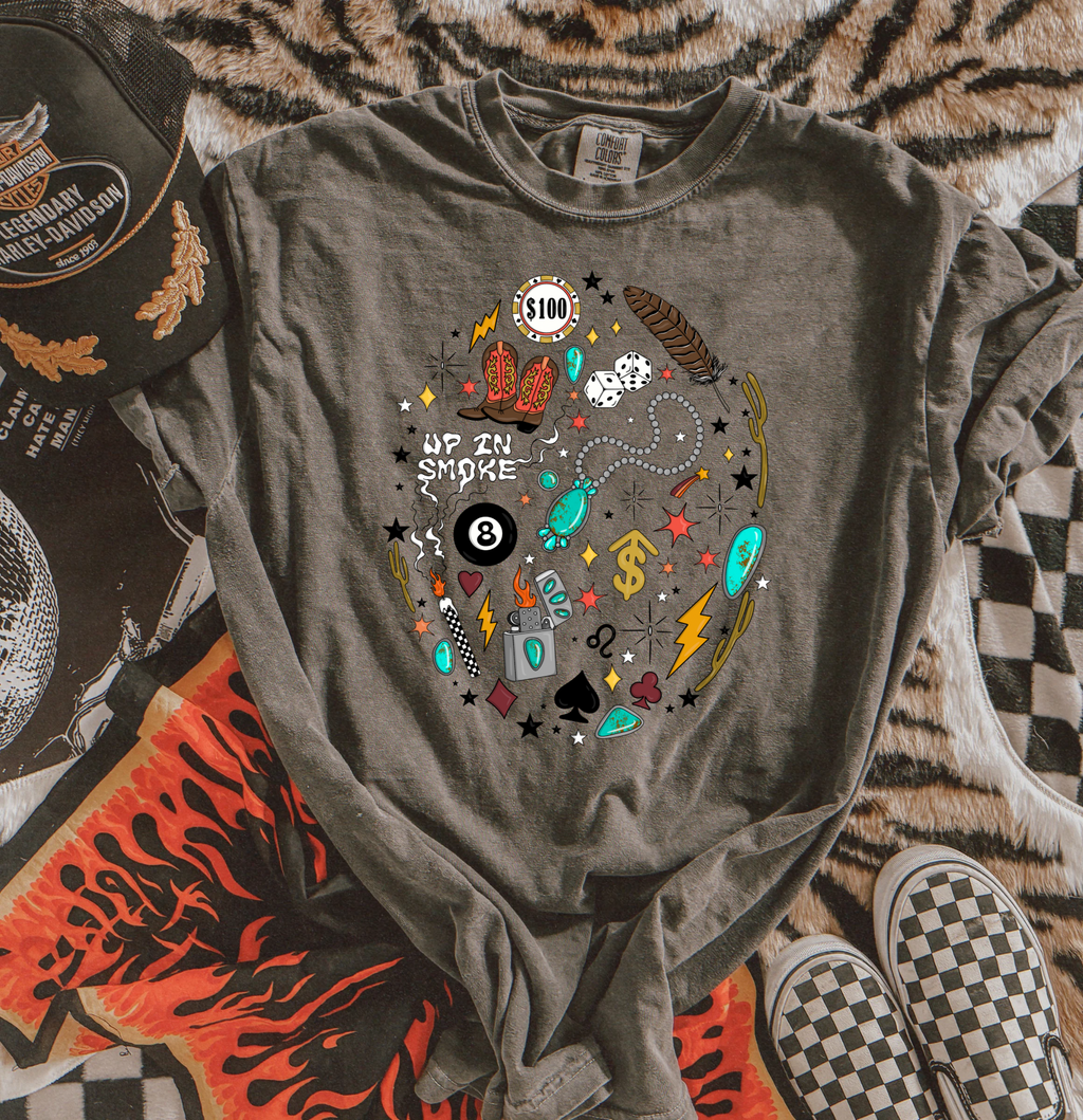 Up In Smoke Collage Tee