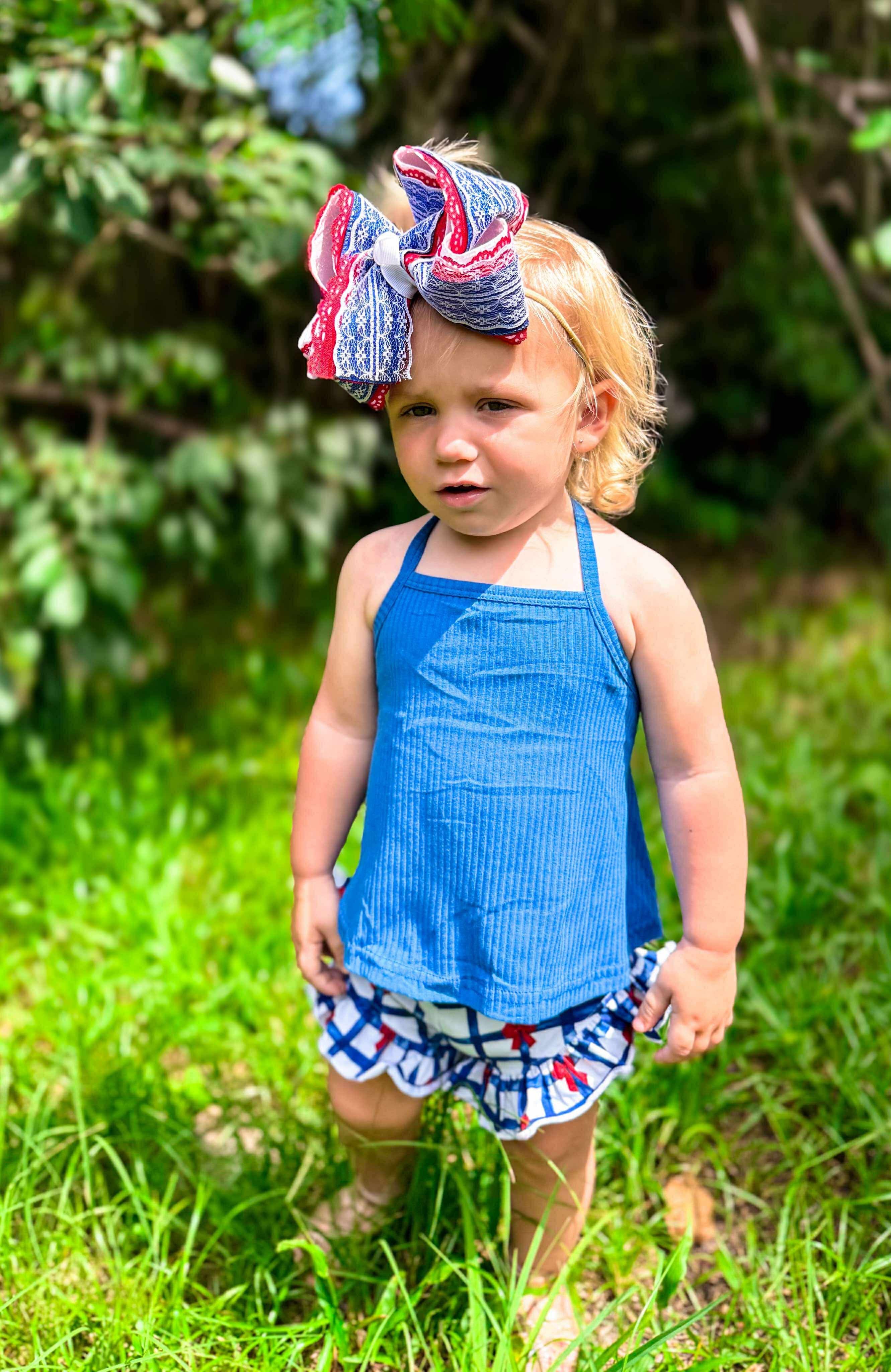 True Blue Swing Top