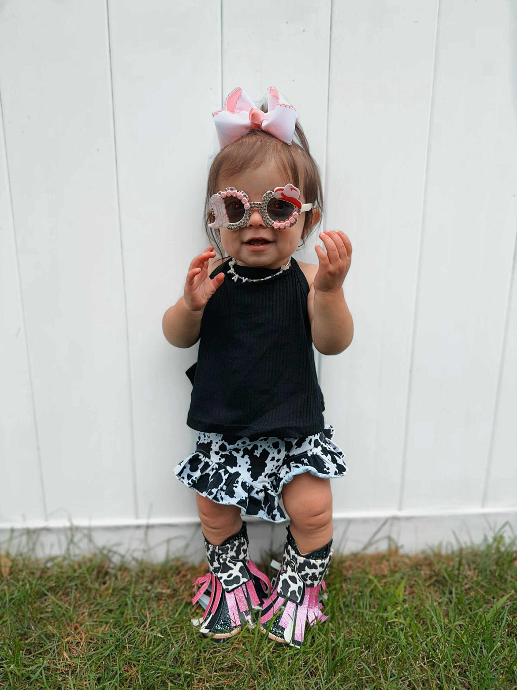 Cow Print Shorties
