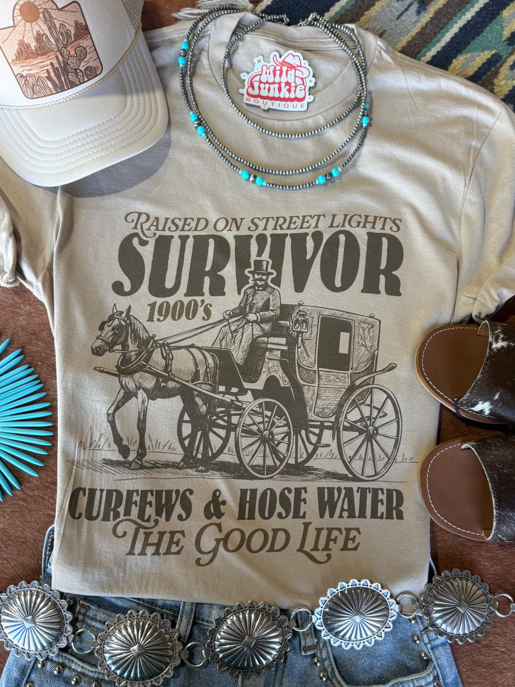 1900's Survivor Graphic Tee