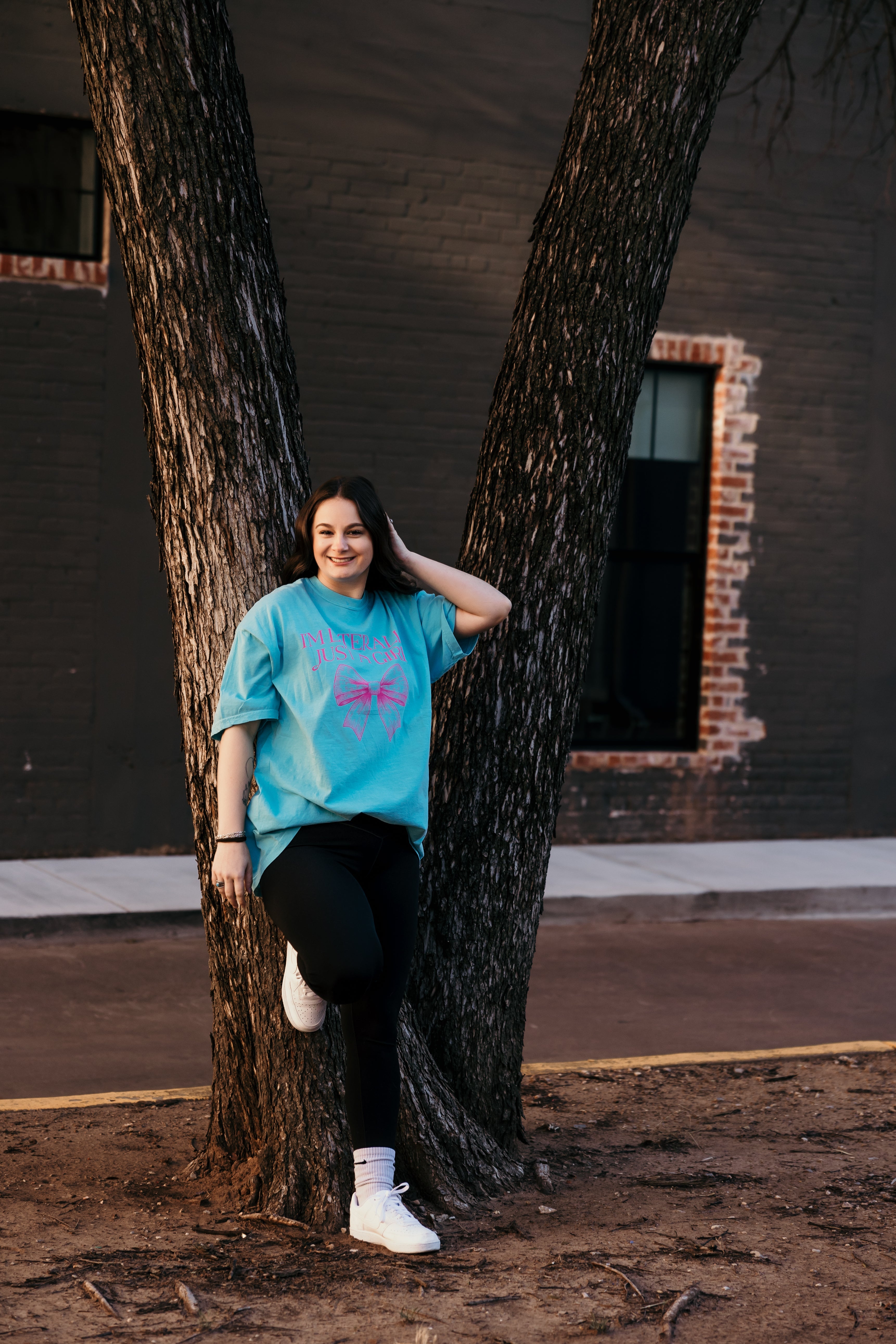 I'm Just a Girl Graphic Tee