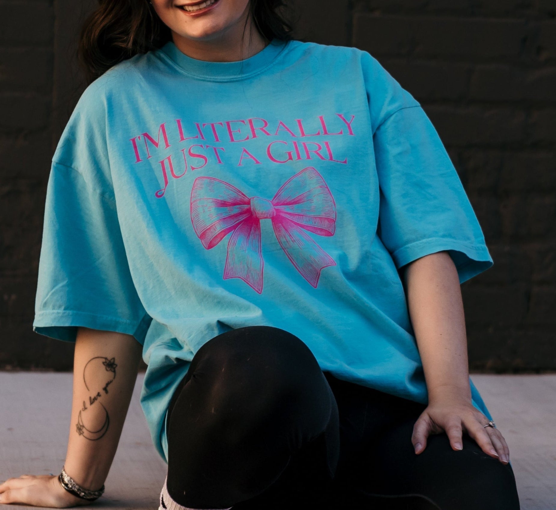 I'm Just a Girl Graphic Tee